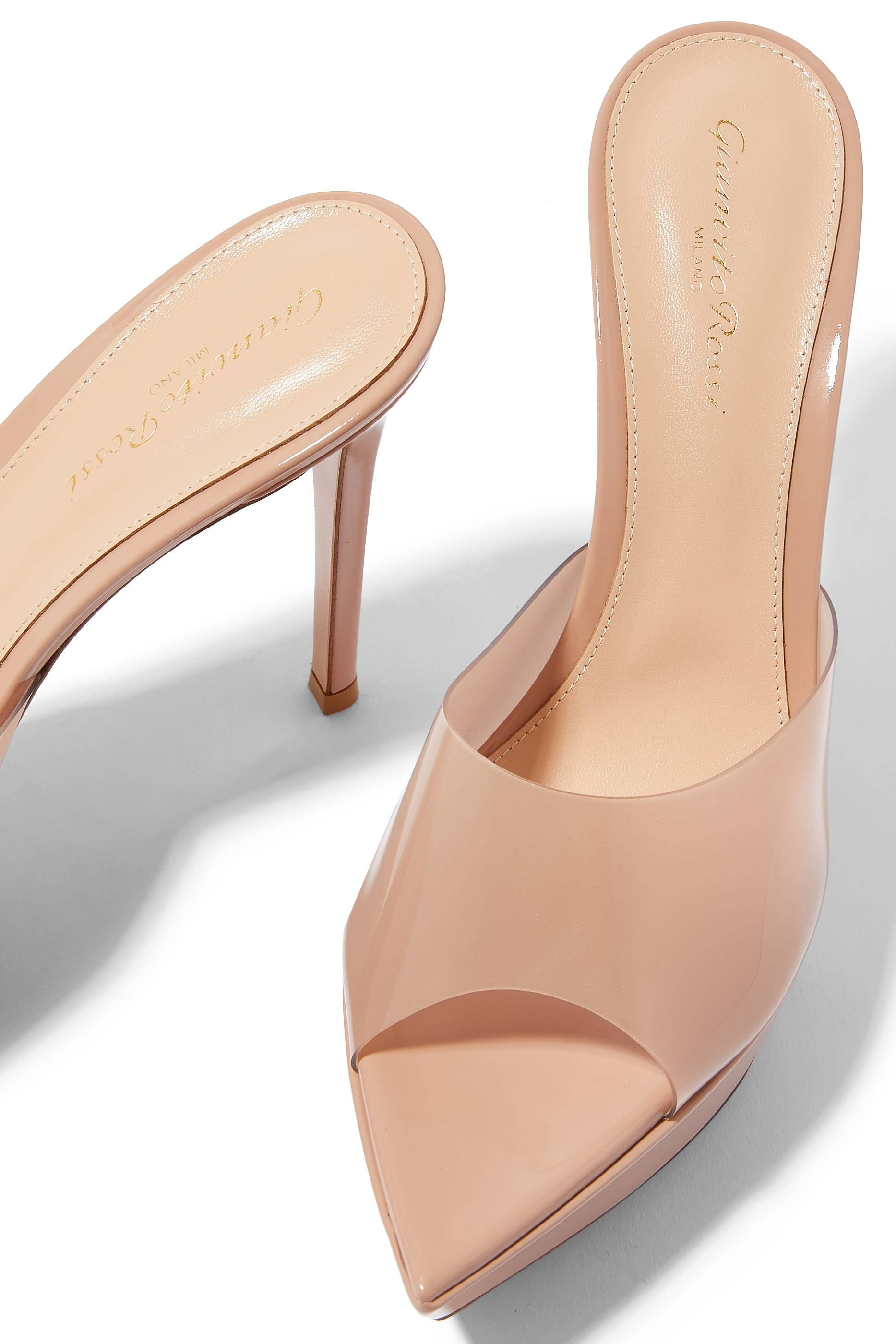 Betty 85 Plexi Platform Mules