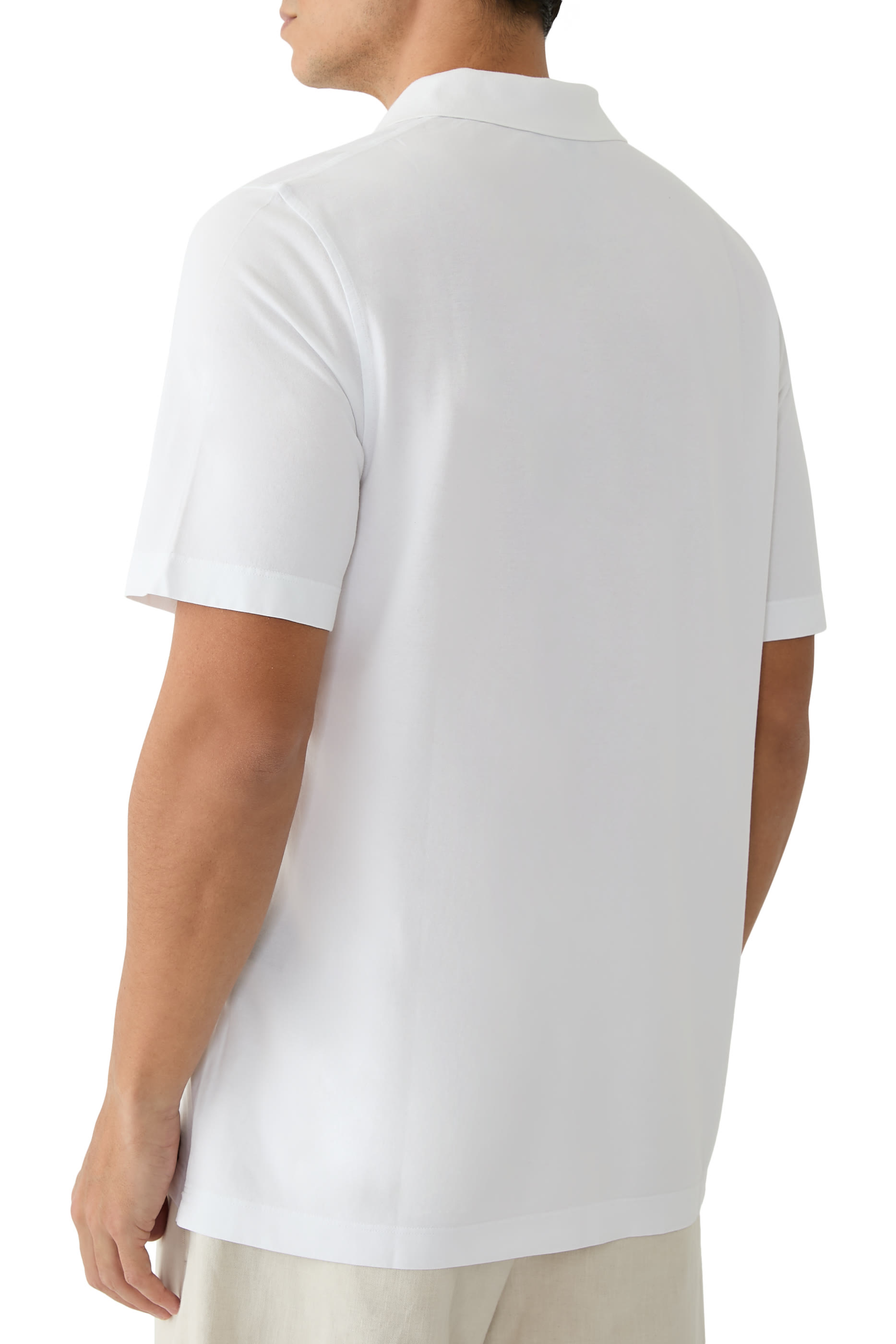 Garment Dyed Polo T-Shirt