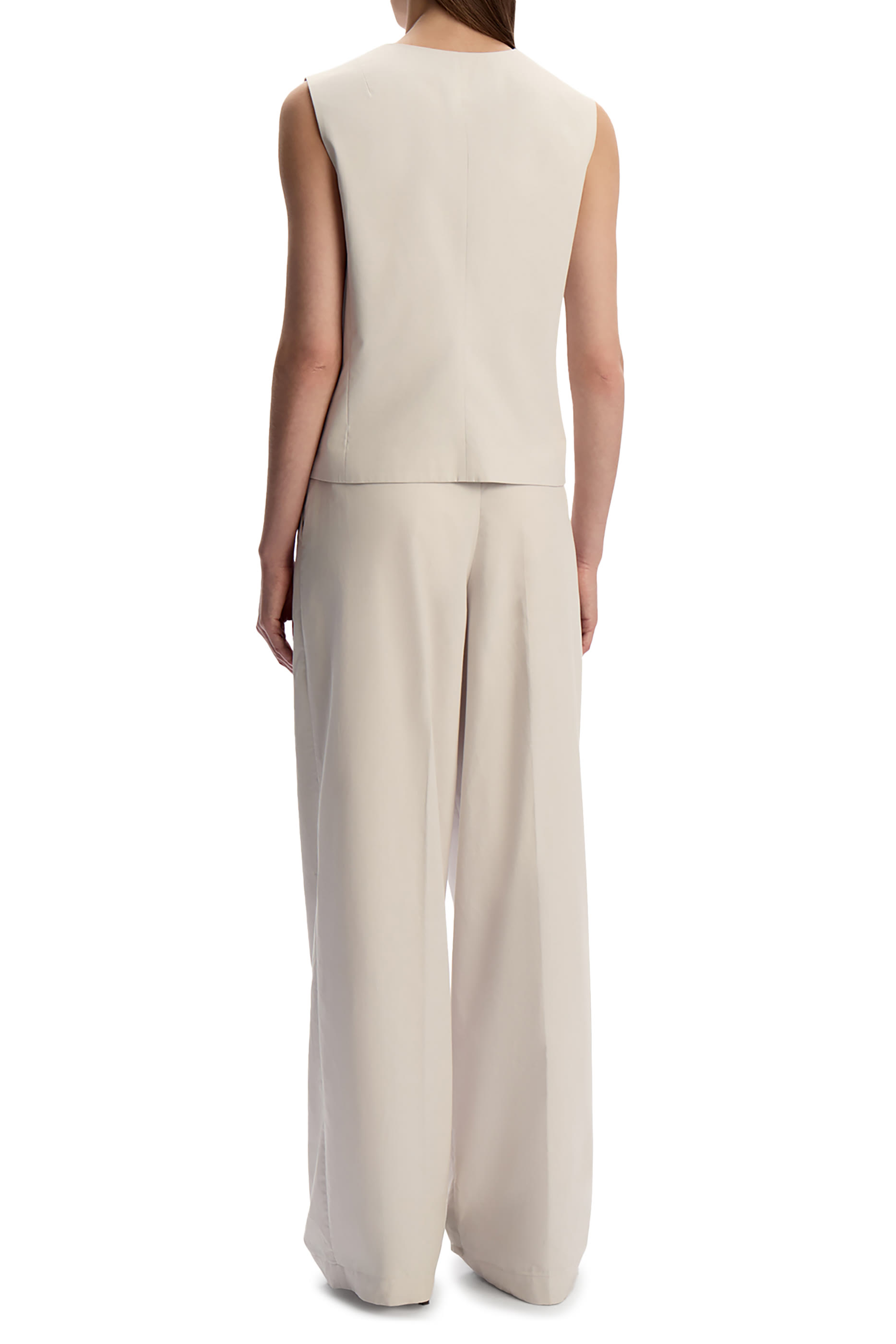 Cotton-Lyocell Trousers