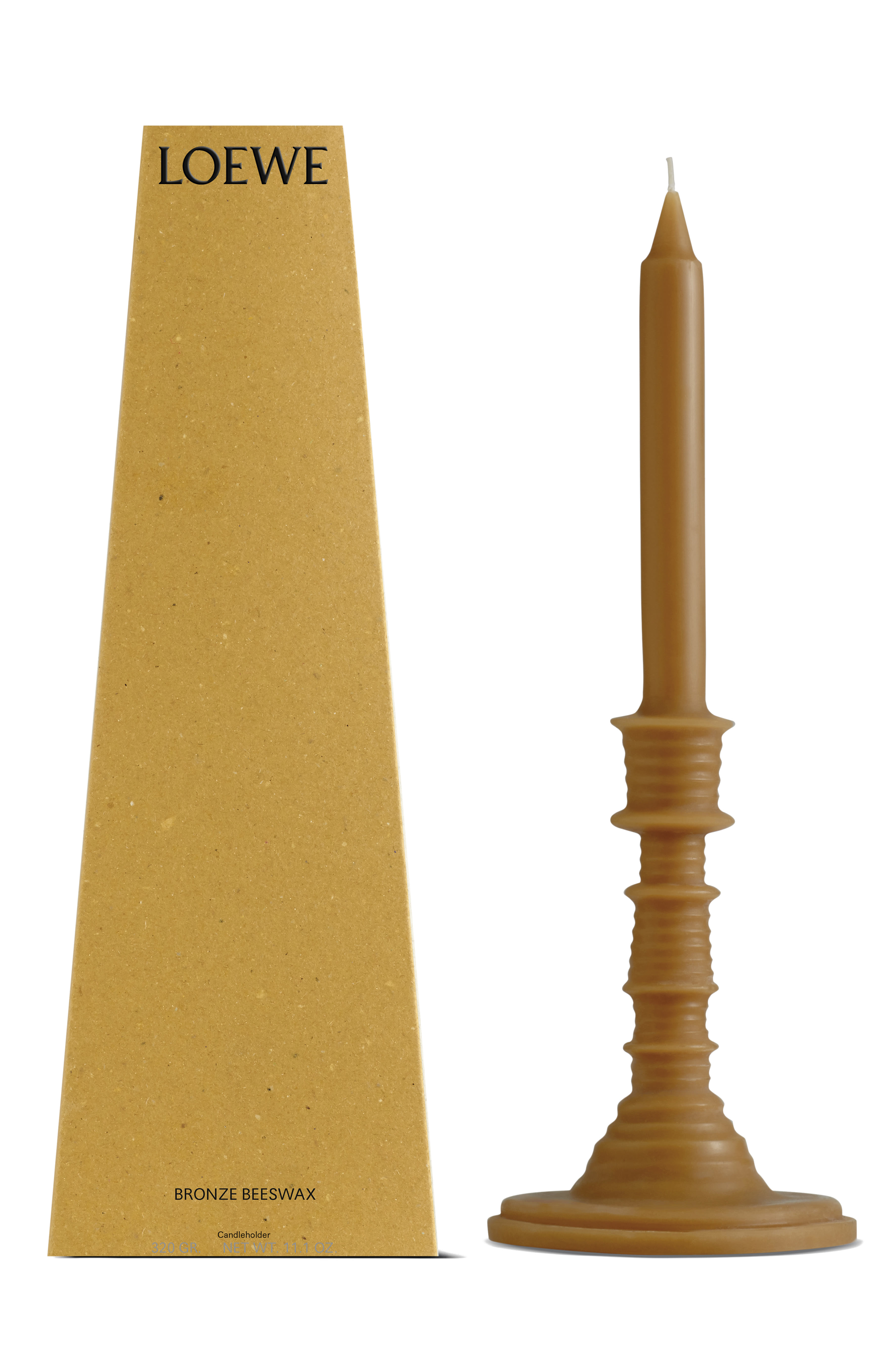 Bronze Beeswax Candleholder
