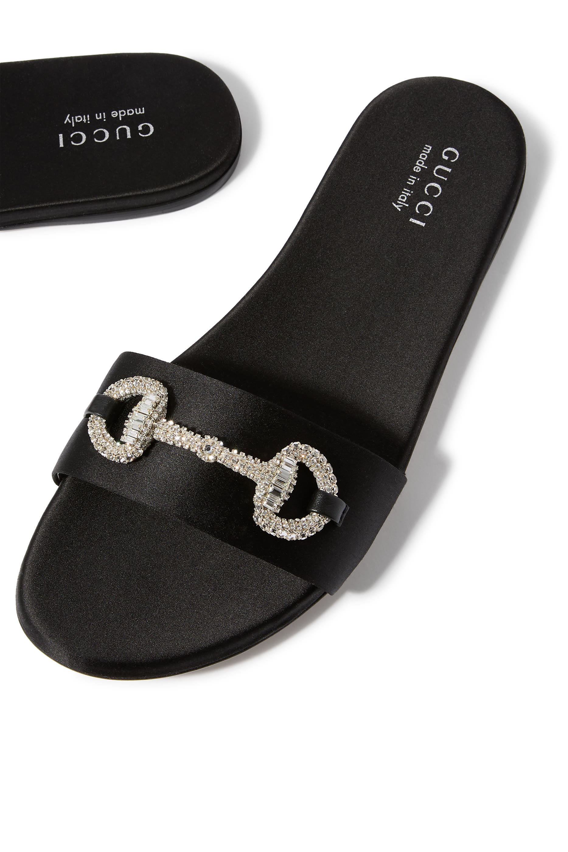 Kim Satin Embroidery Sandals