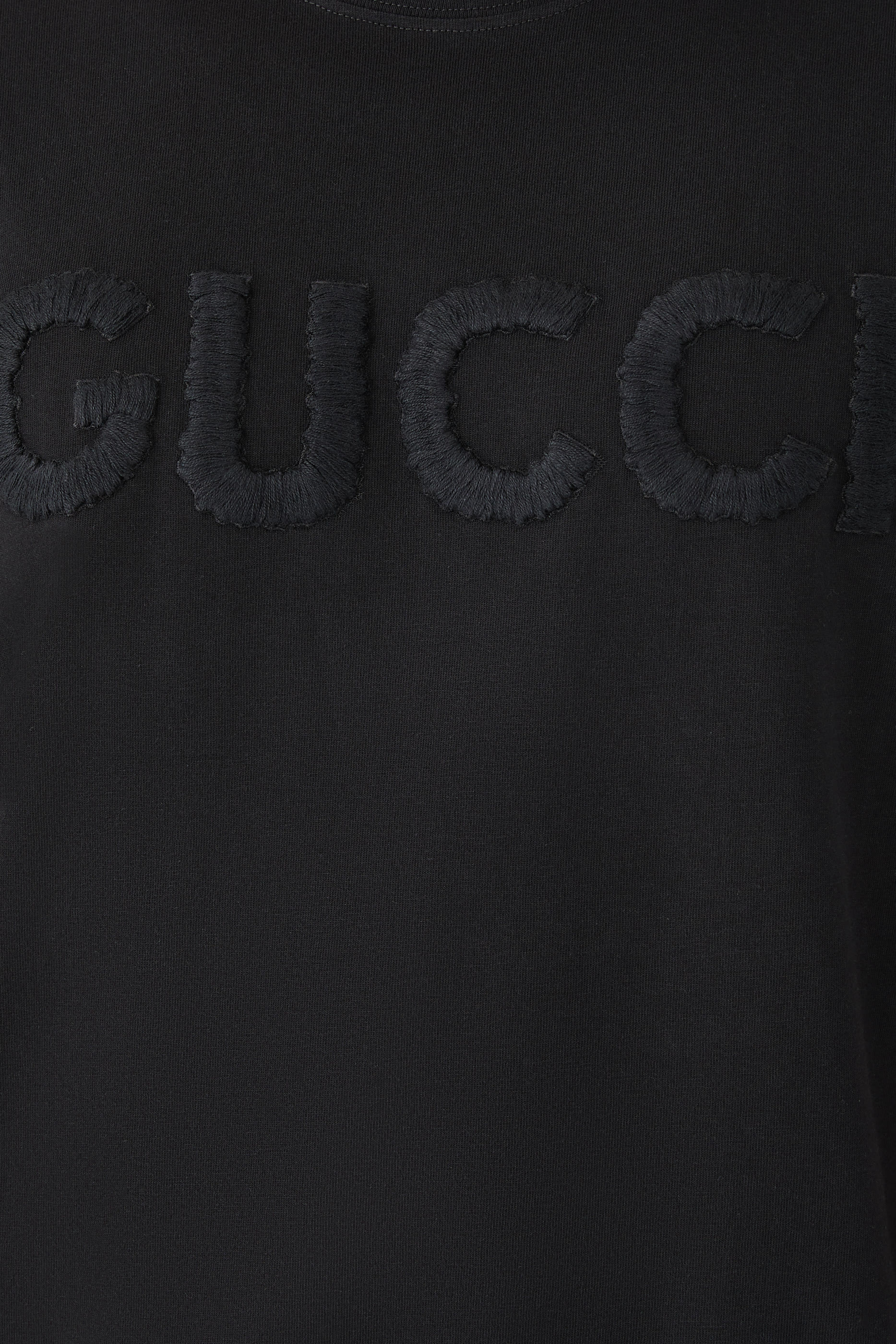 Embroidered Cotton Jersey T-Shirt