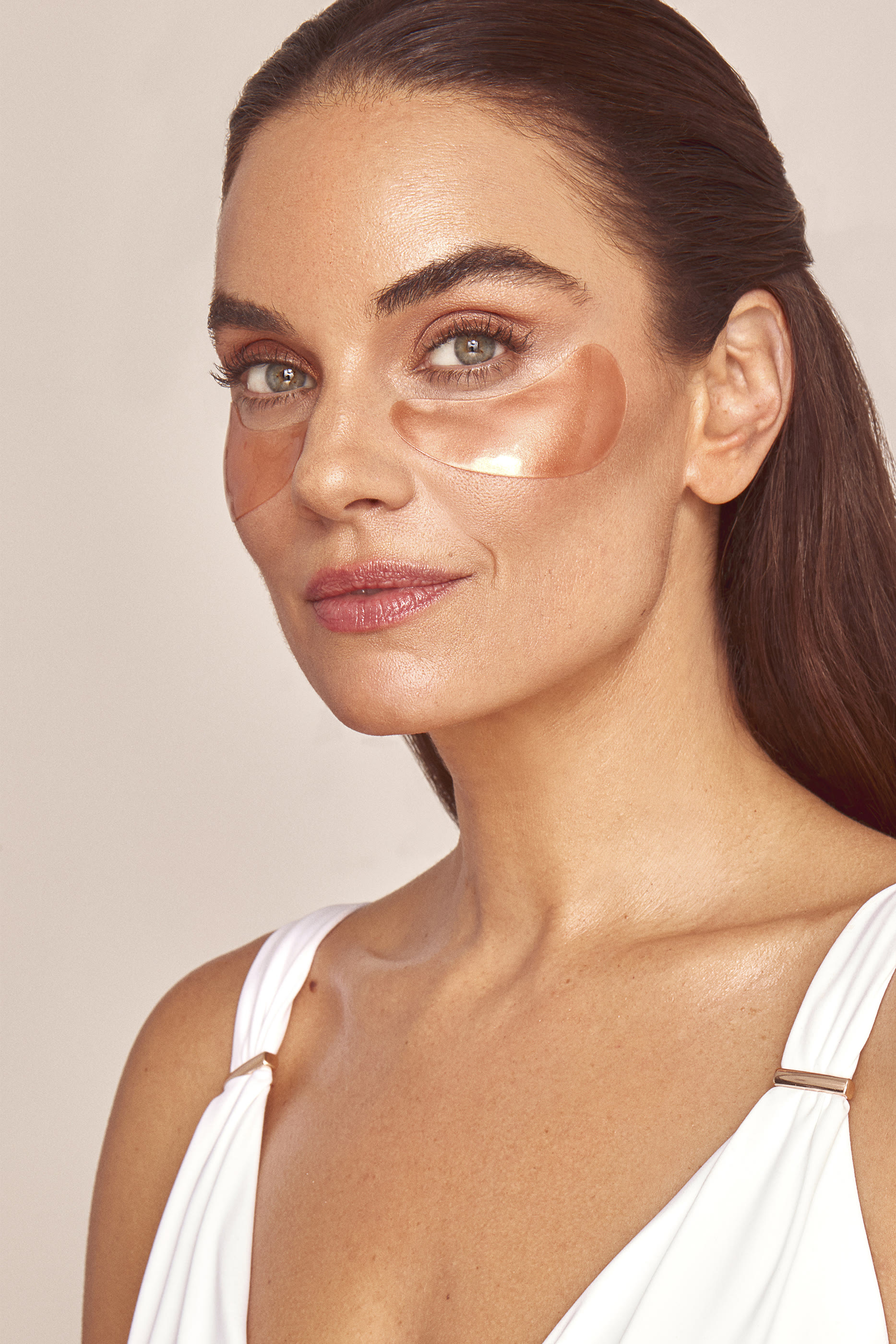 Rose Gold Illuminating Eye Mask, Pack of 8