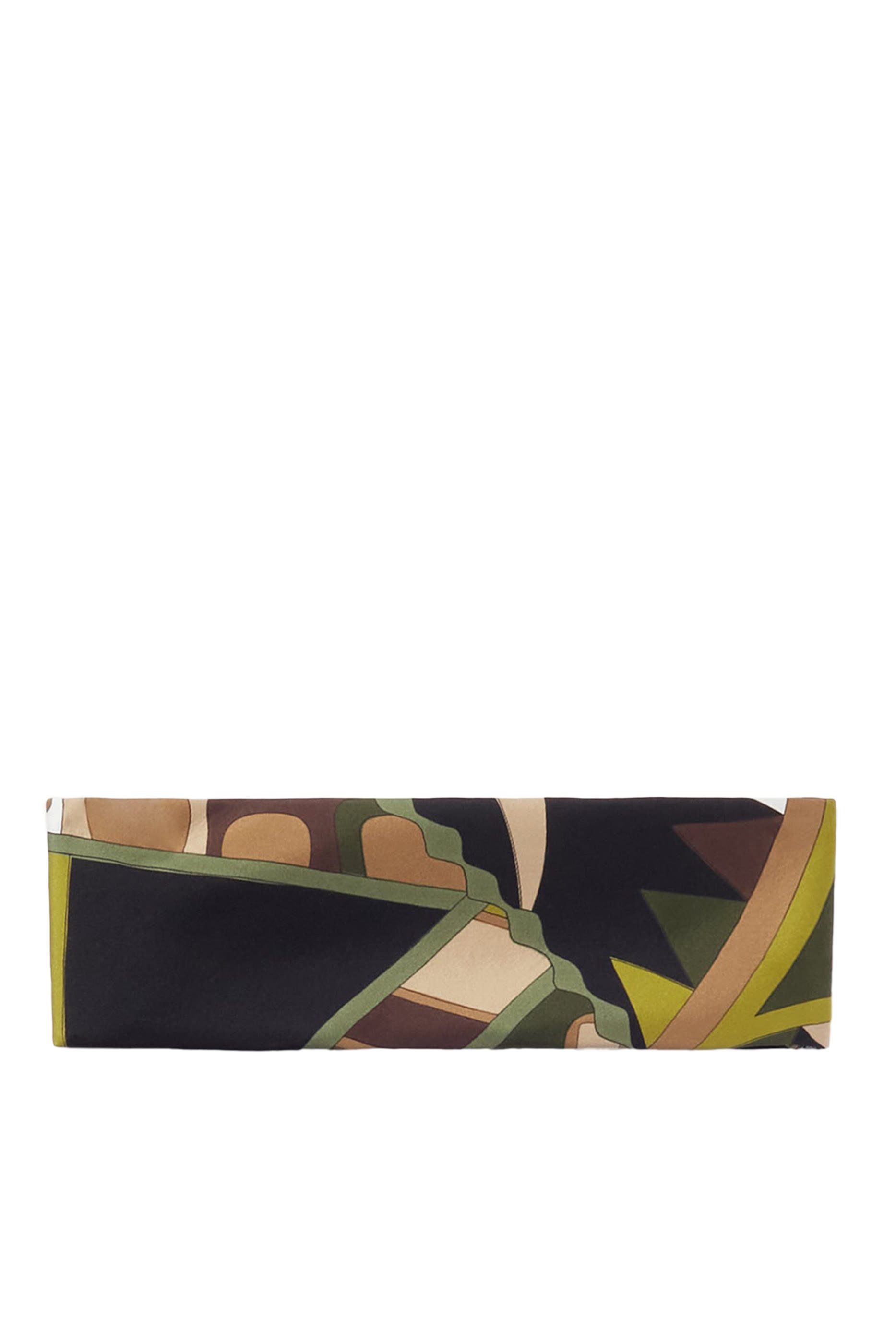 Vivara-Print Silk-Twill Bandeau