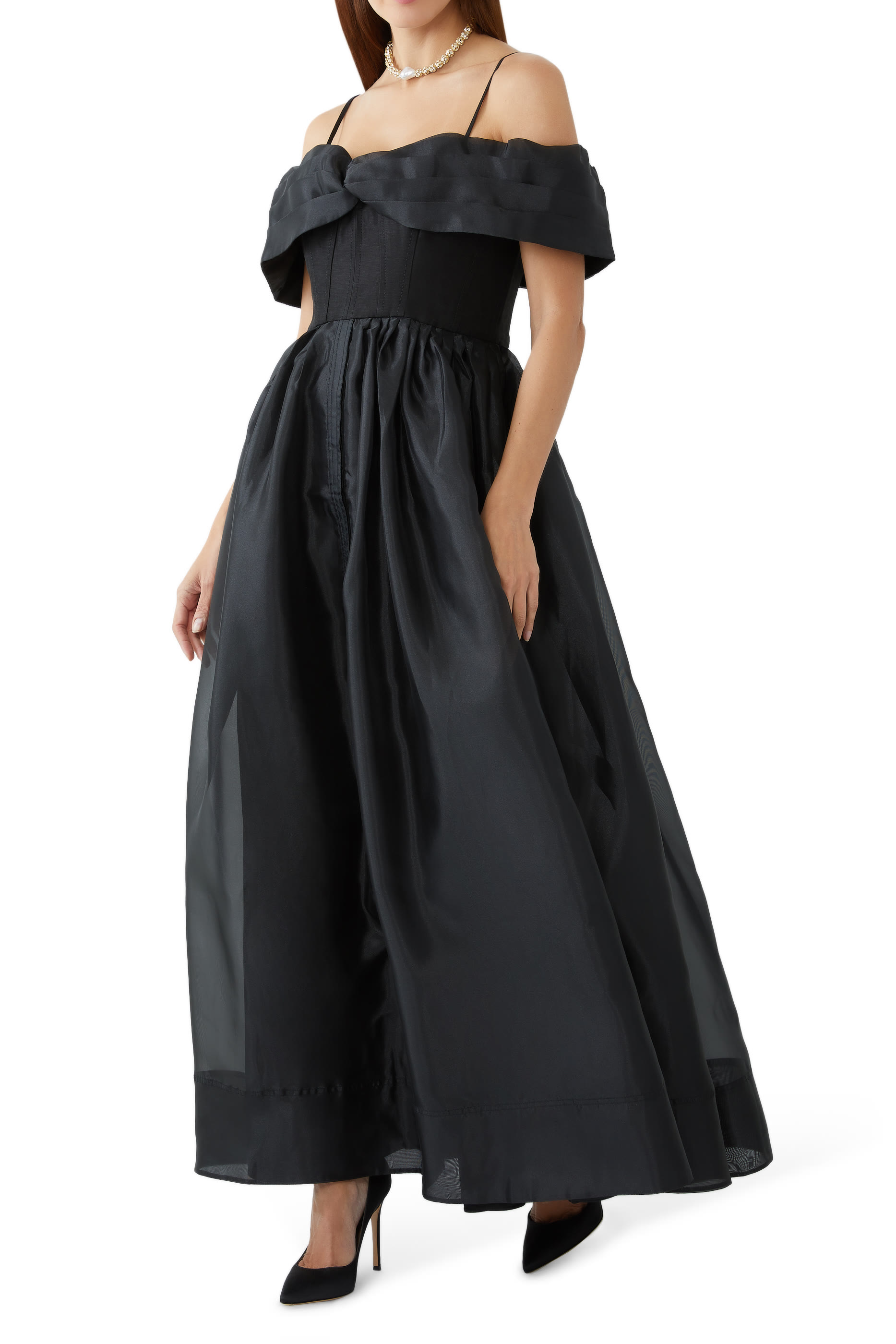 Cordelia Corsetted Maxi Dress