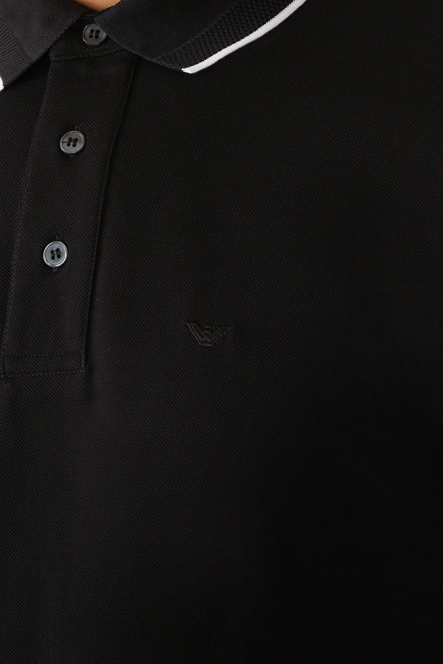 Micro Eagle Logo Polo Shirt