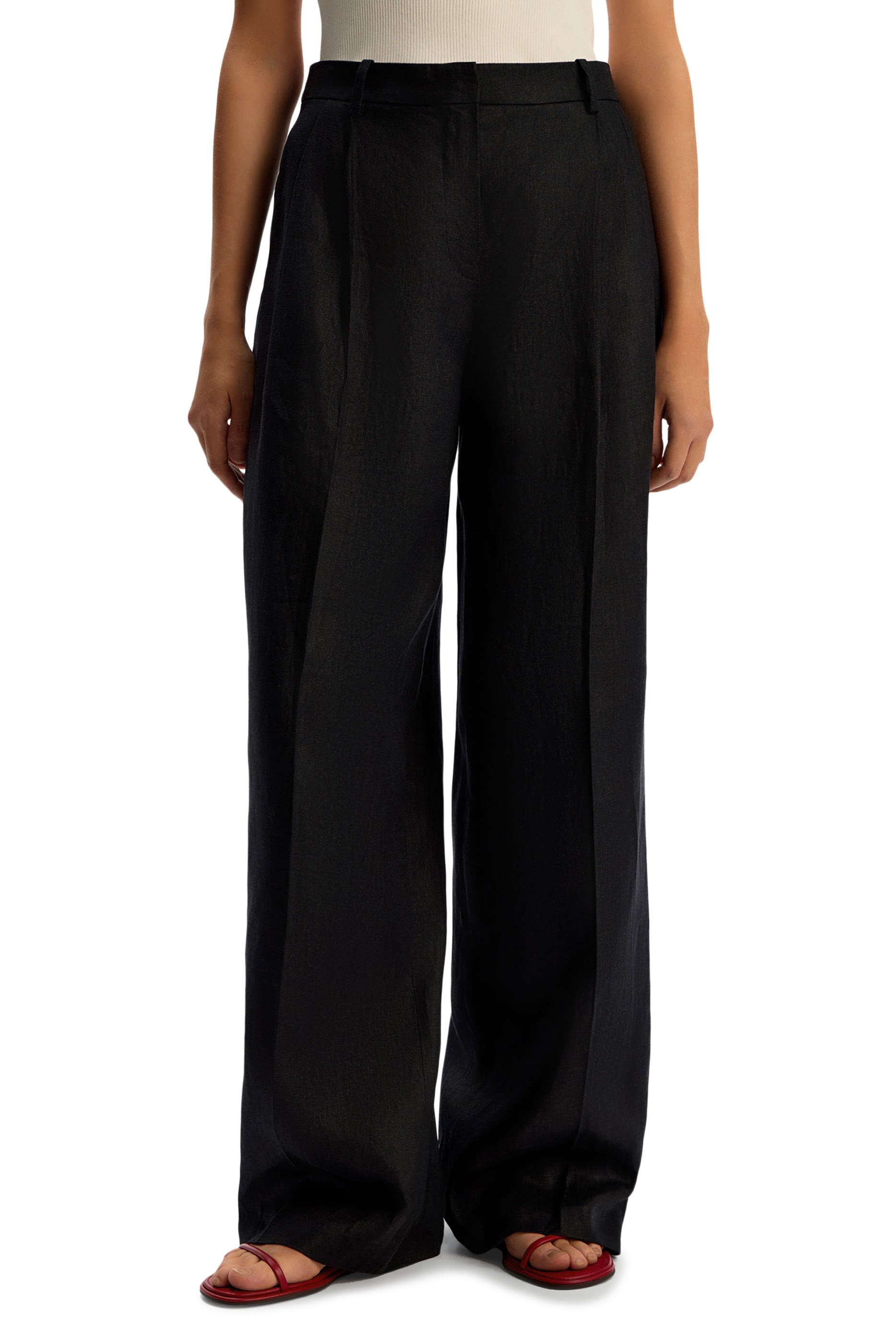 Tailored Linen Trousers