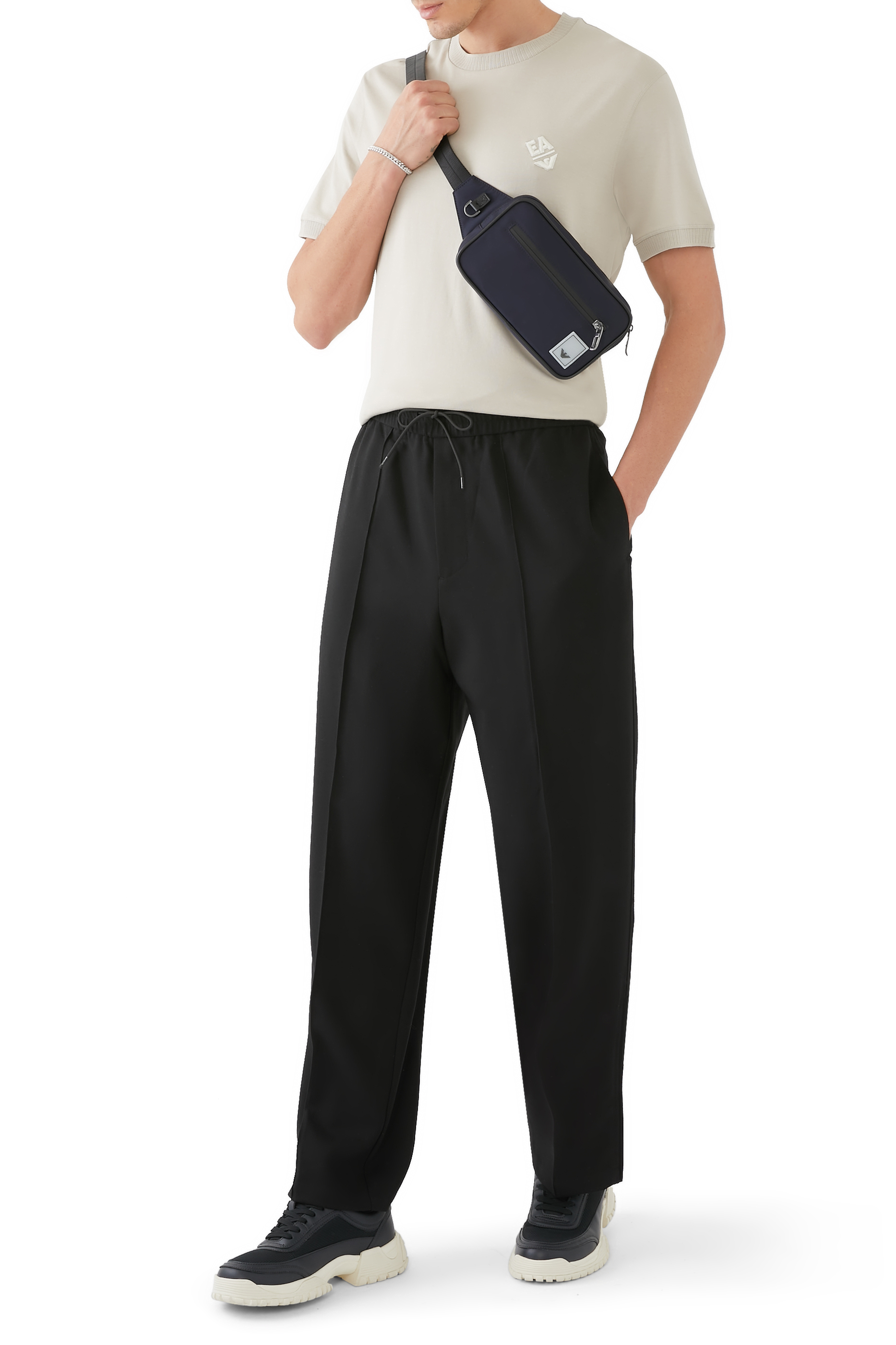 Travel Essentials Nylon Belt Bag