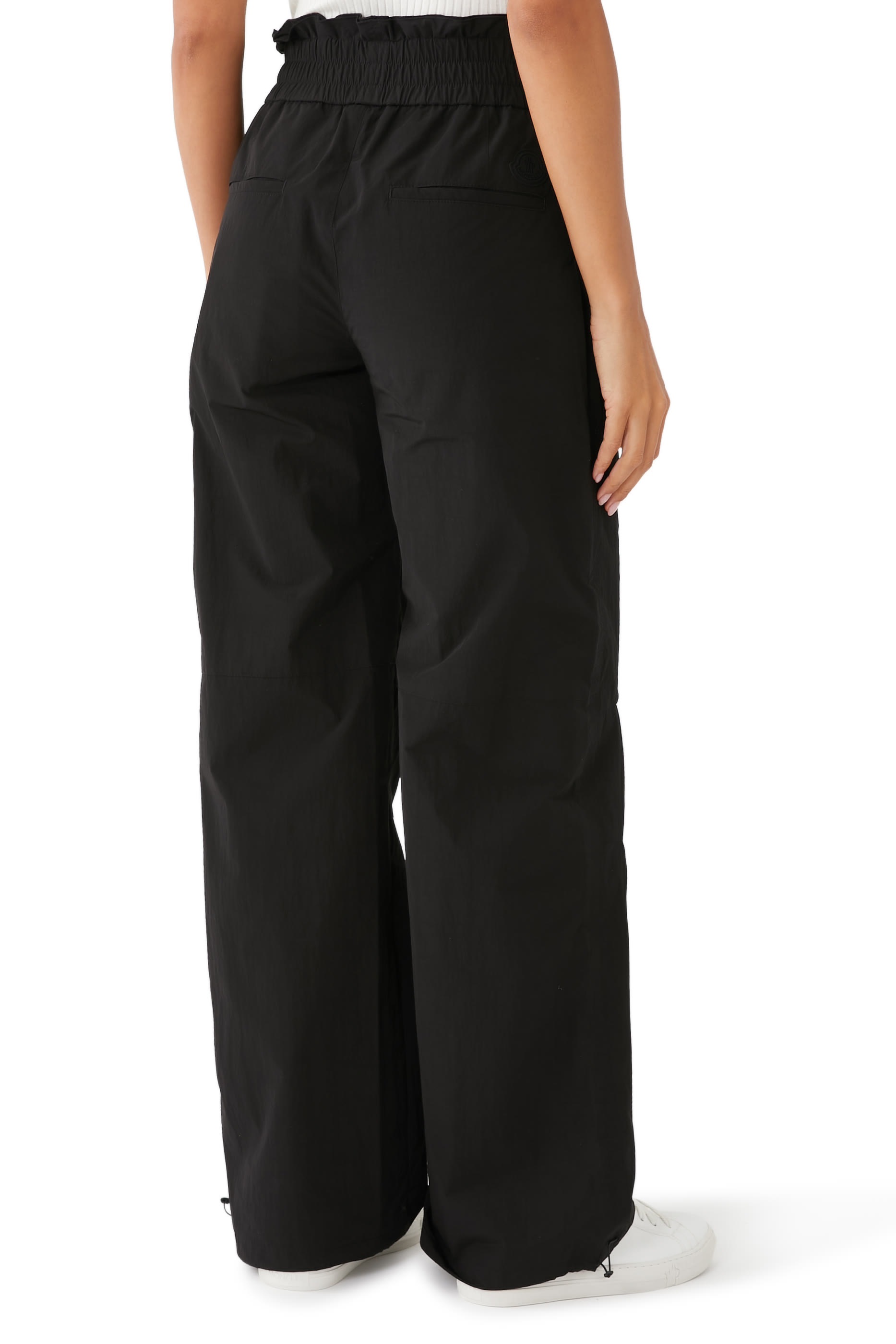 High-Rise Wide-Leg Trousers