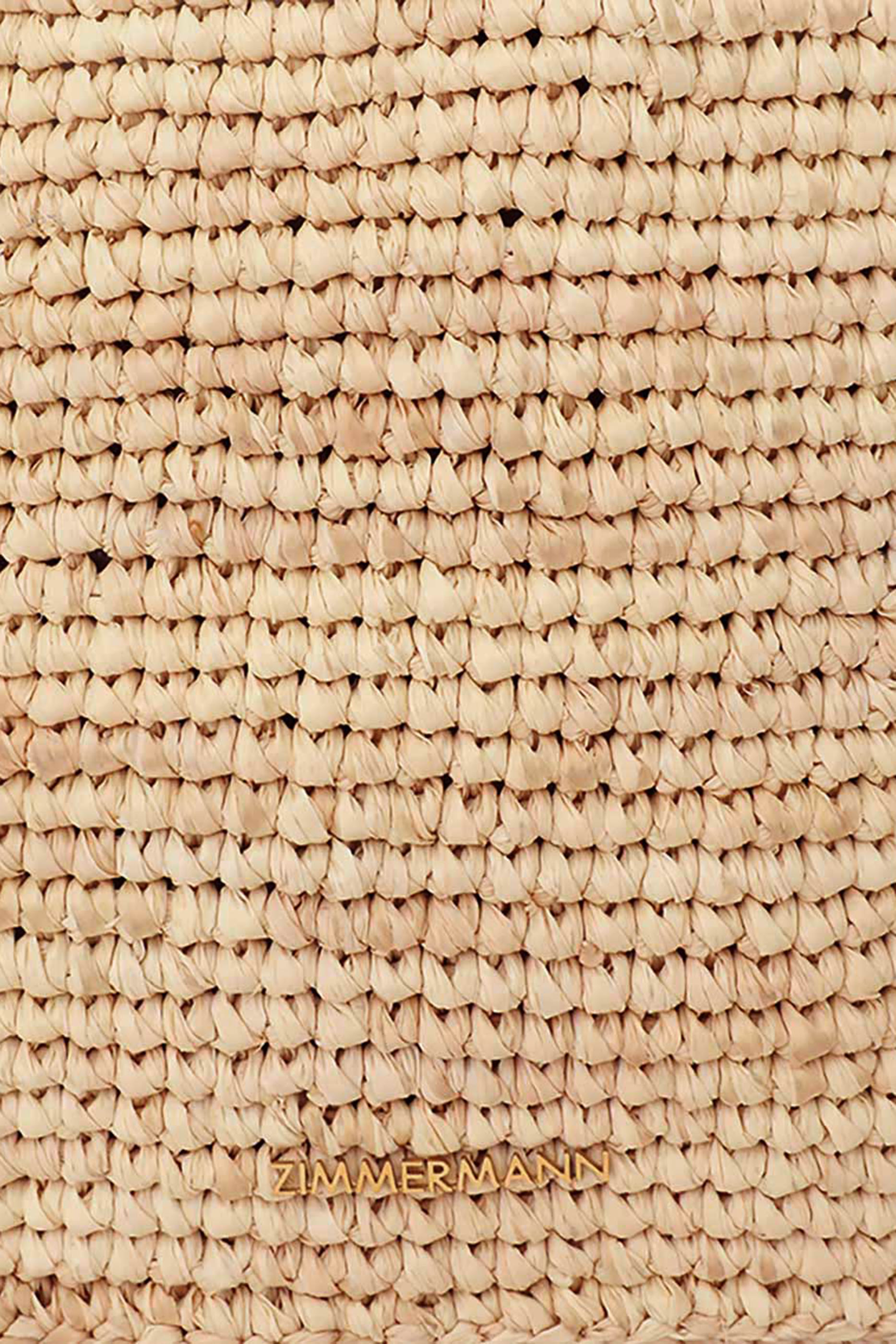 Raffia Bucket Bag