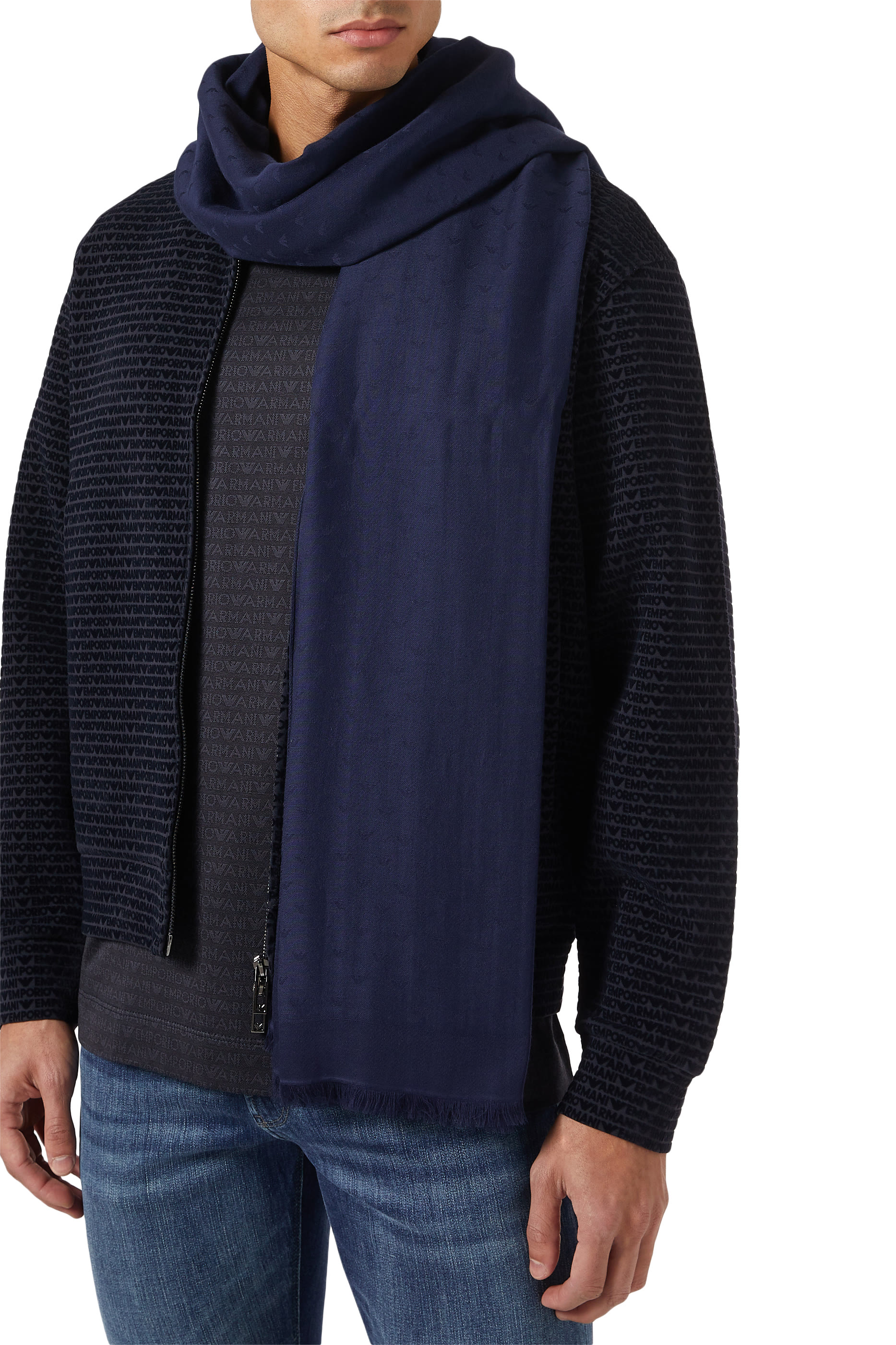 All-Over Eagle Logo Scarf