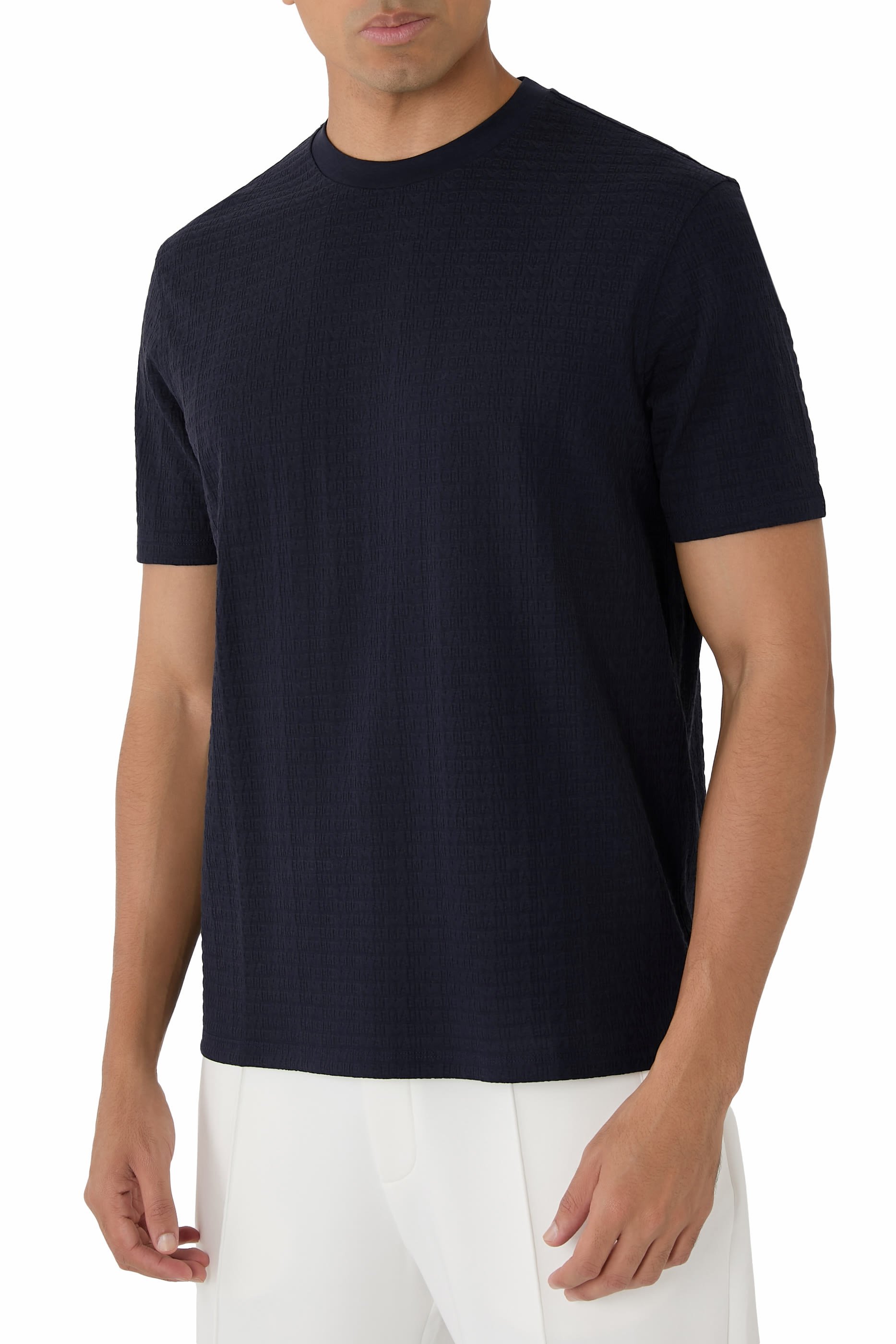 Micro EA Text Logo T-Shirt