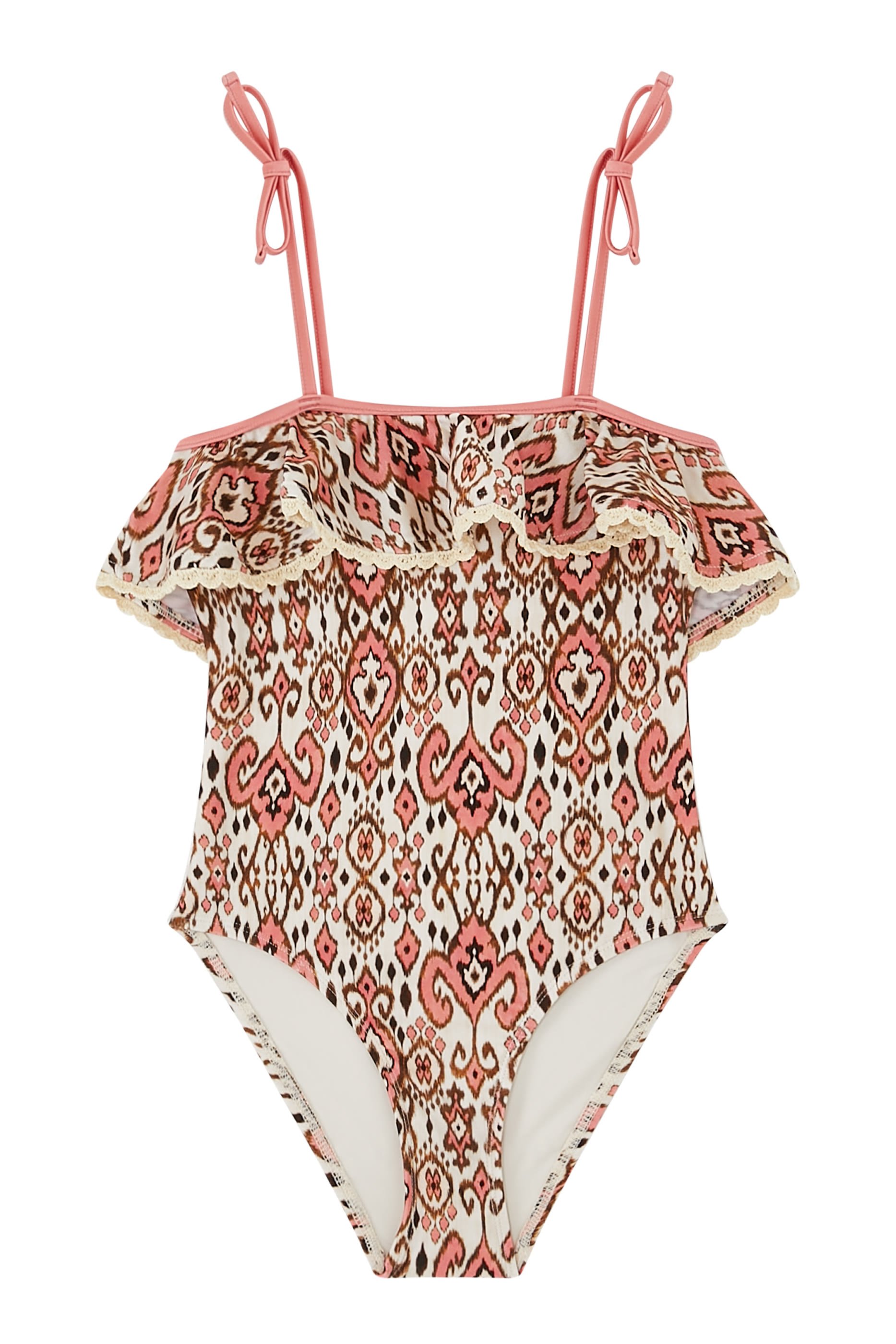 Kids Wylie Trim Frill One-Piece Swimsuit