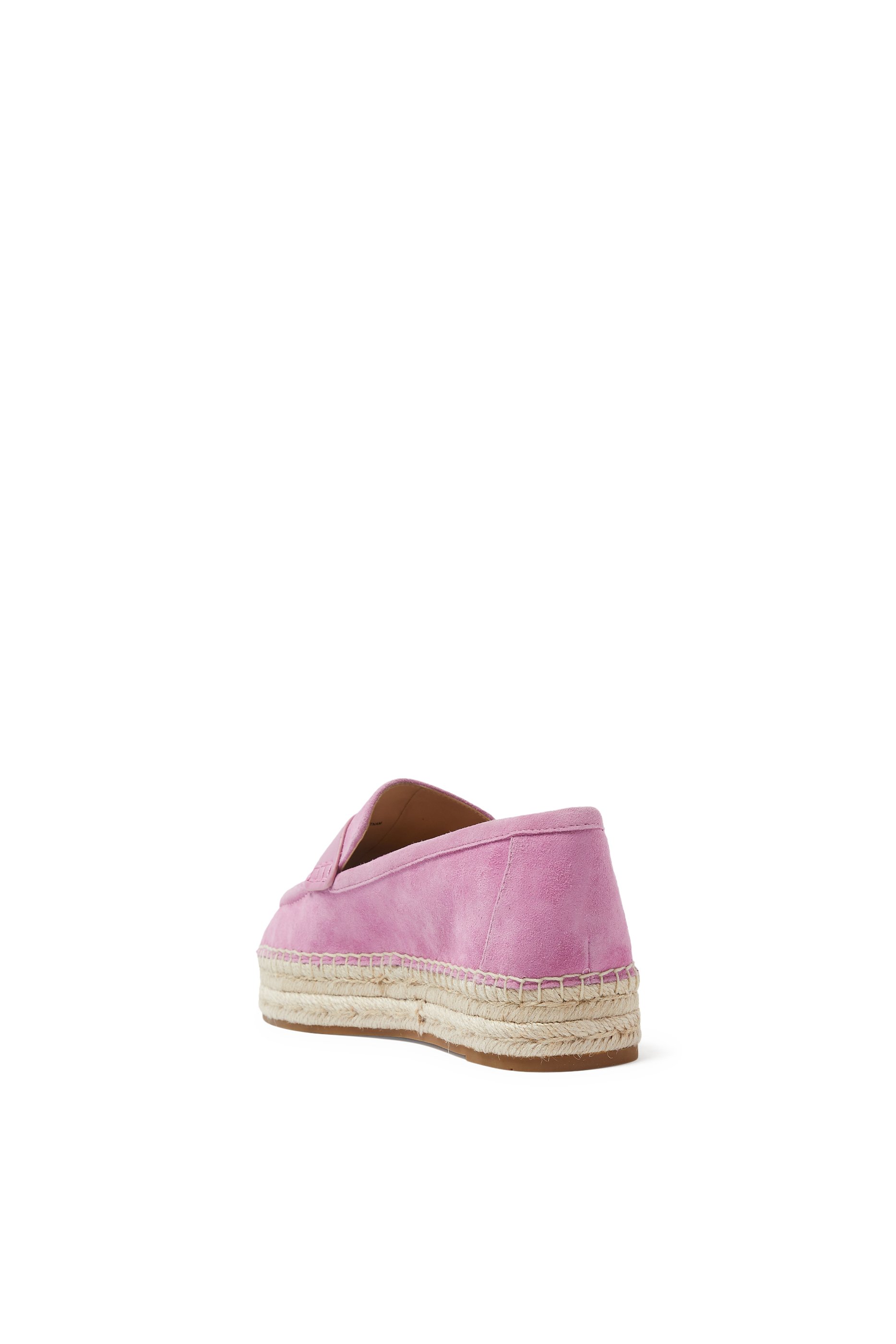 Camilla Monogram Suede Espadrilles