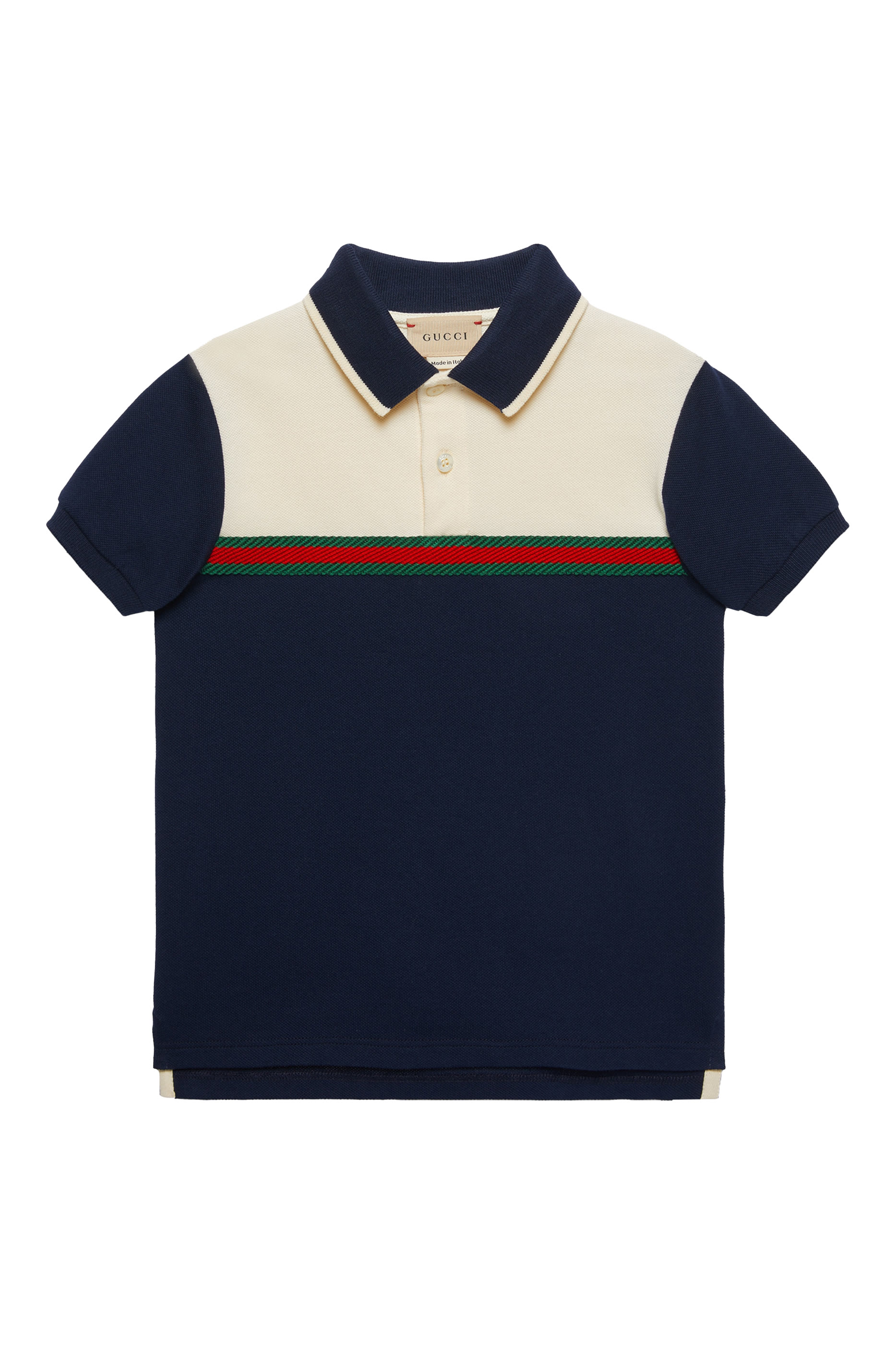 Kids Web Cotton Polo Shirt
