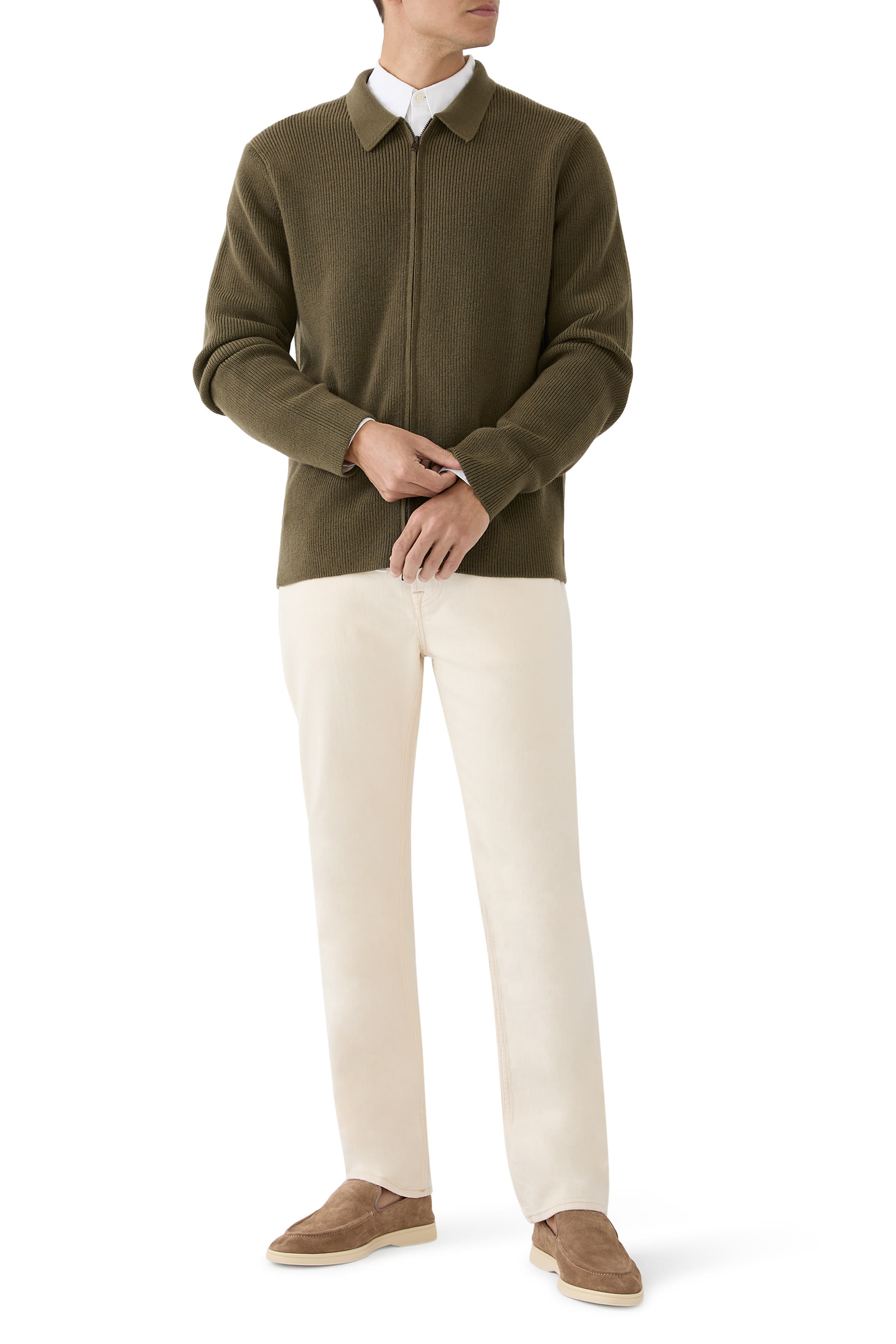 Two-Way Zip-Up Jacket