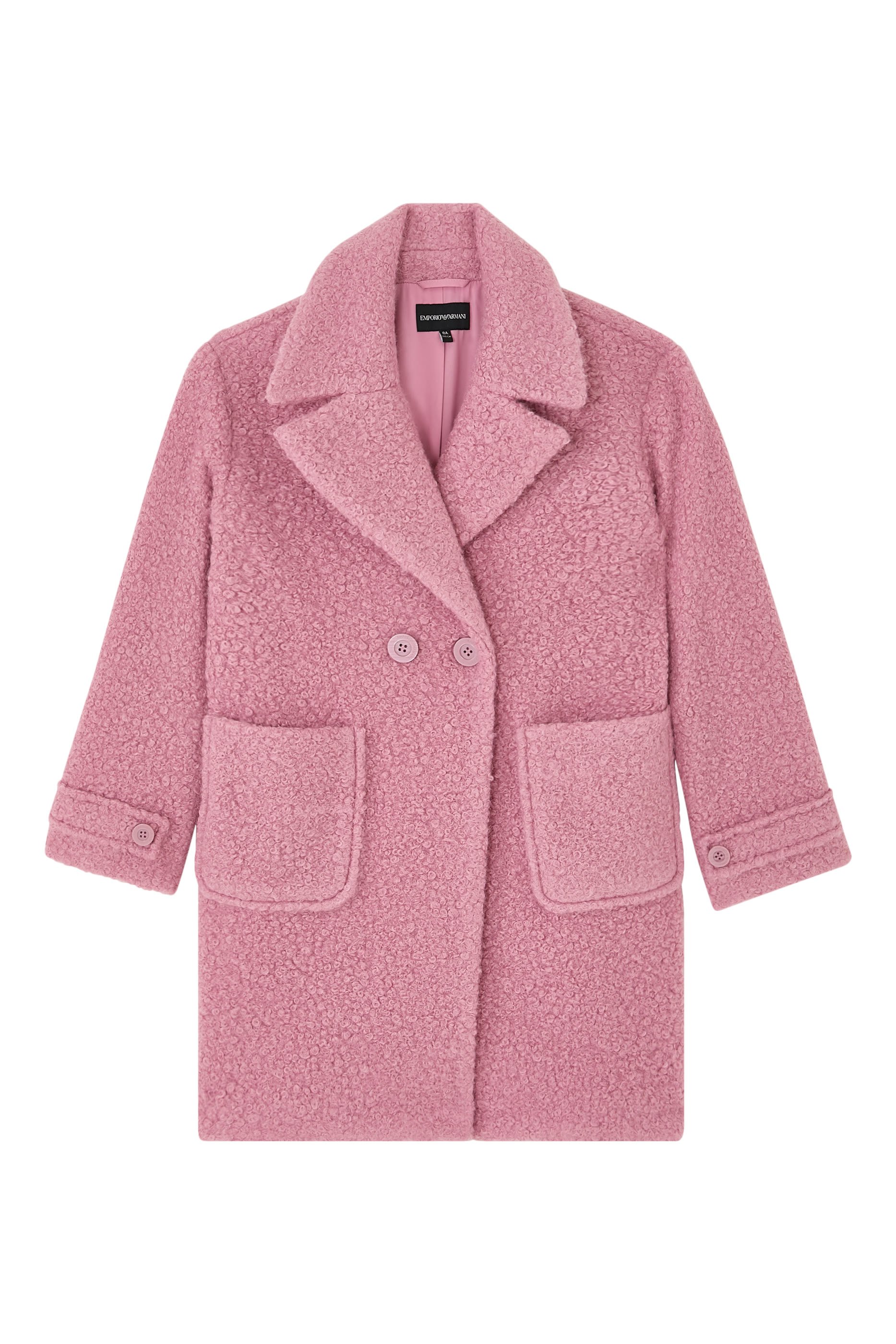 Kids Double-Breasted Coat