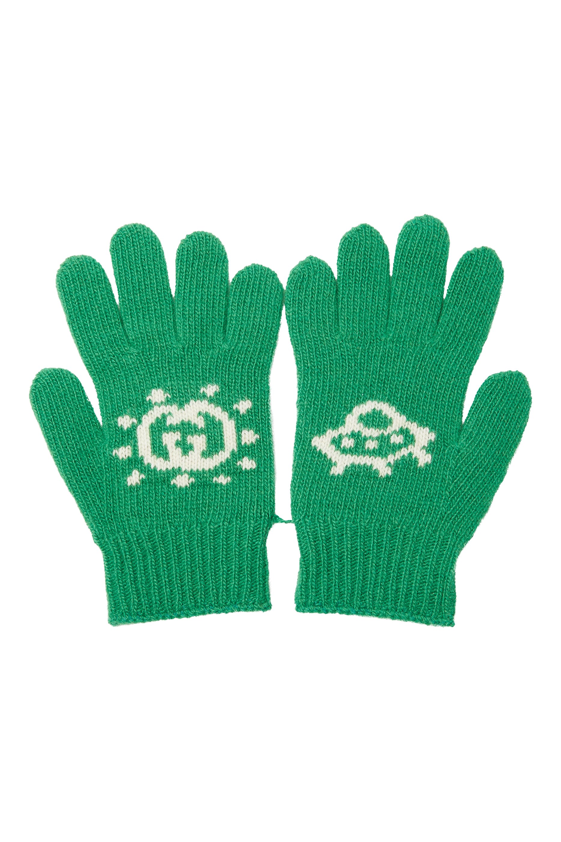Kids UFO Wool Gloves