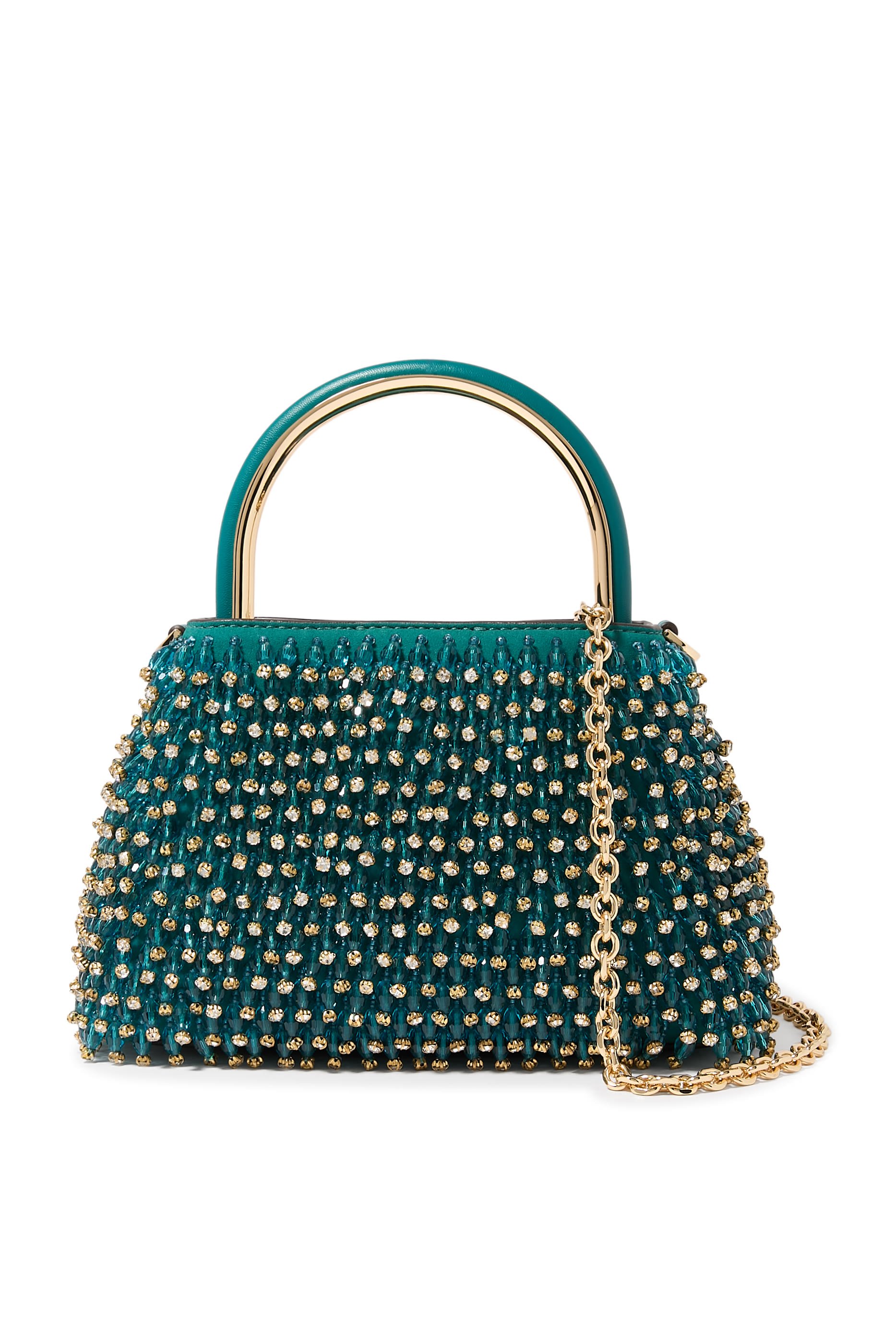 Limited-Edition Rosie Extra-Small Embellished Suede Shoulder Bag
