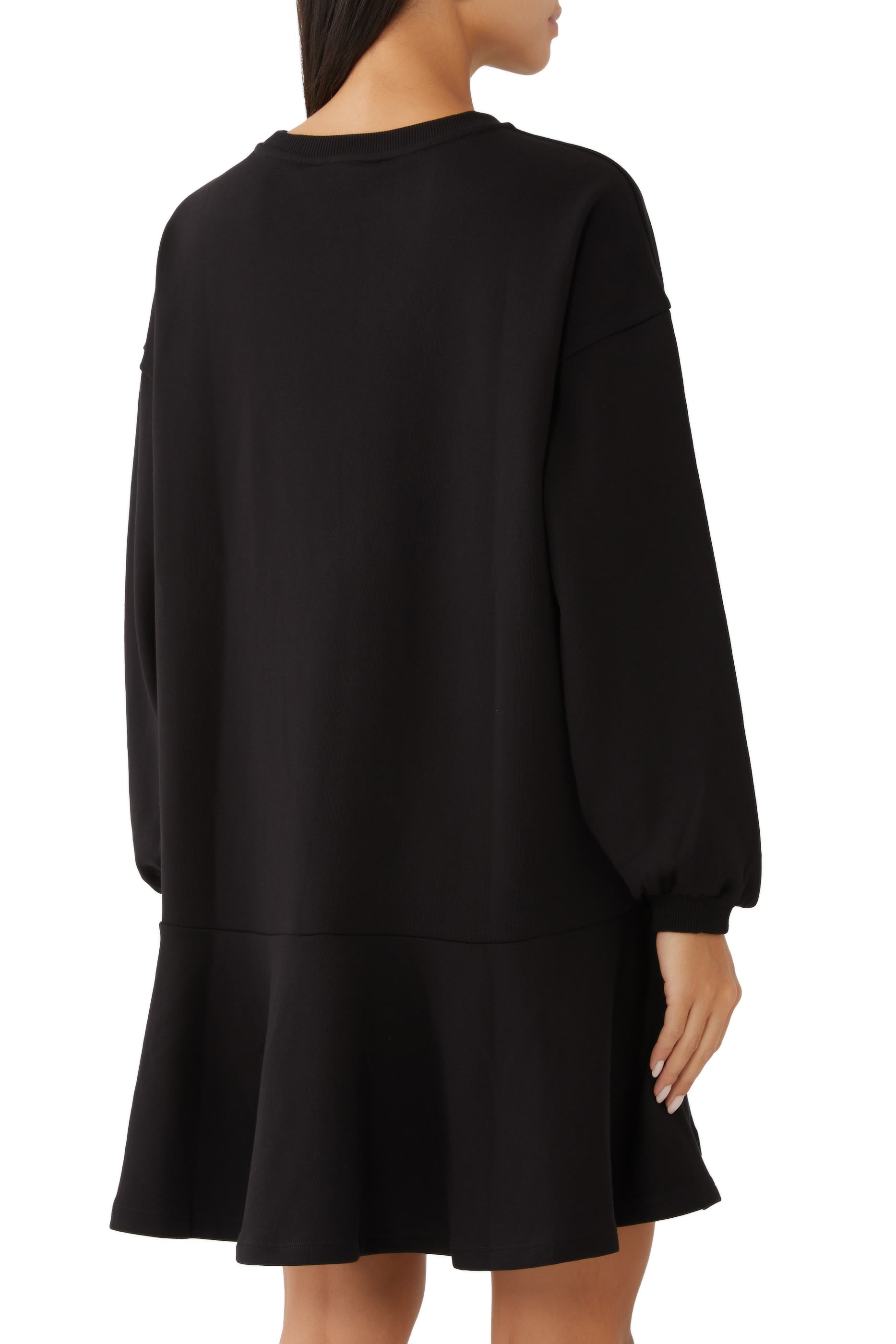 AX Logo Quater Sleeves Short Dress