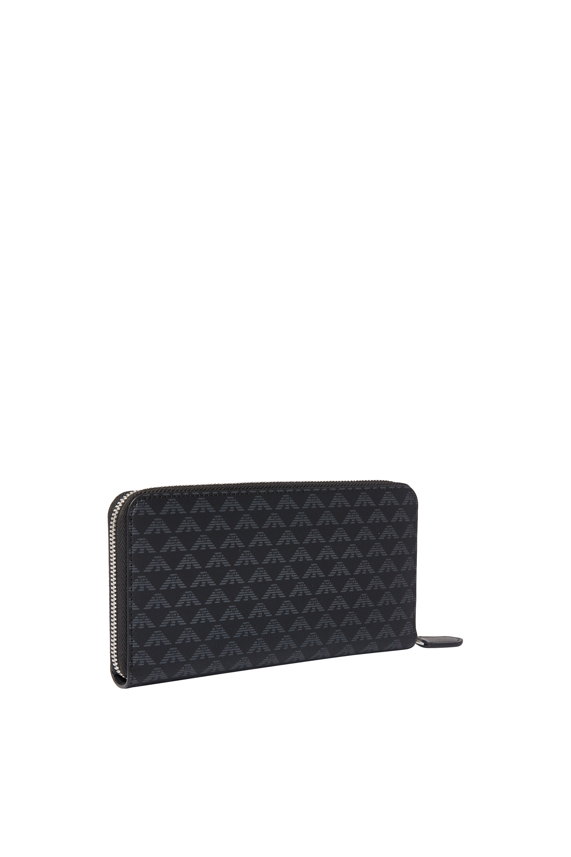 Logo Printed Zip Wallet