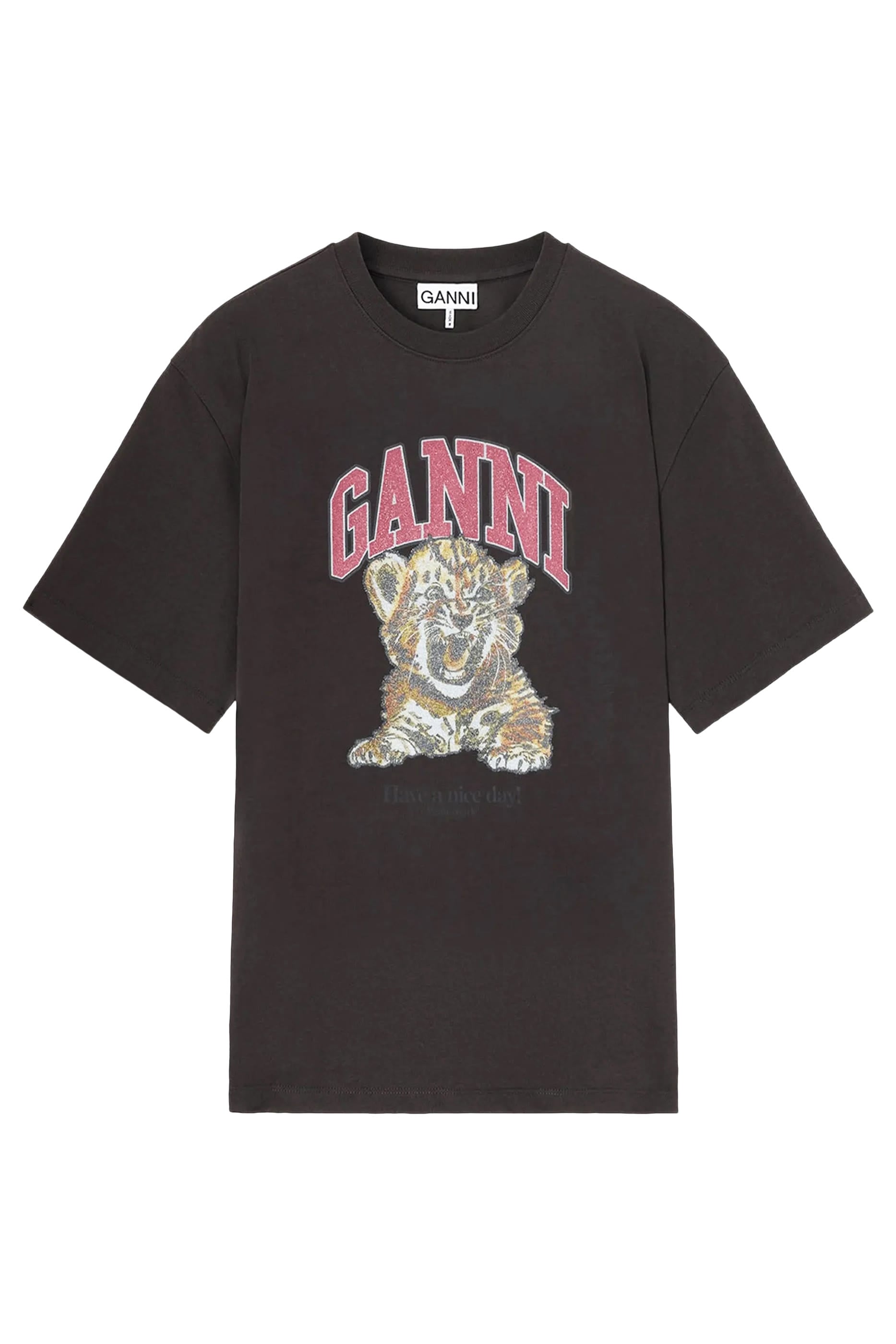 Caviar Print Tiger T-shirt