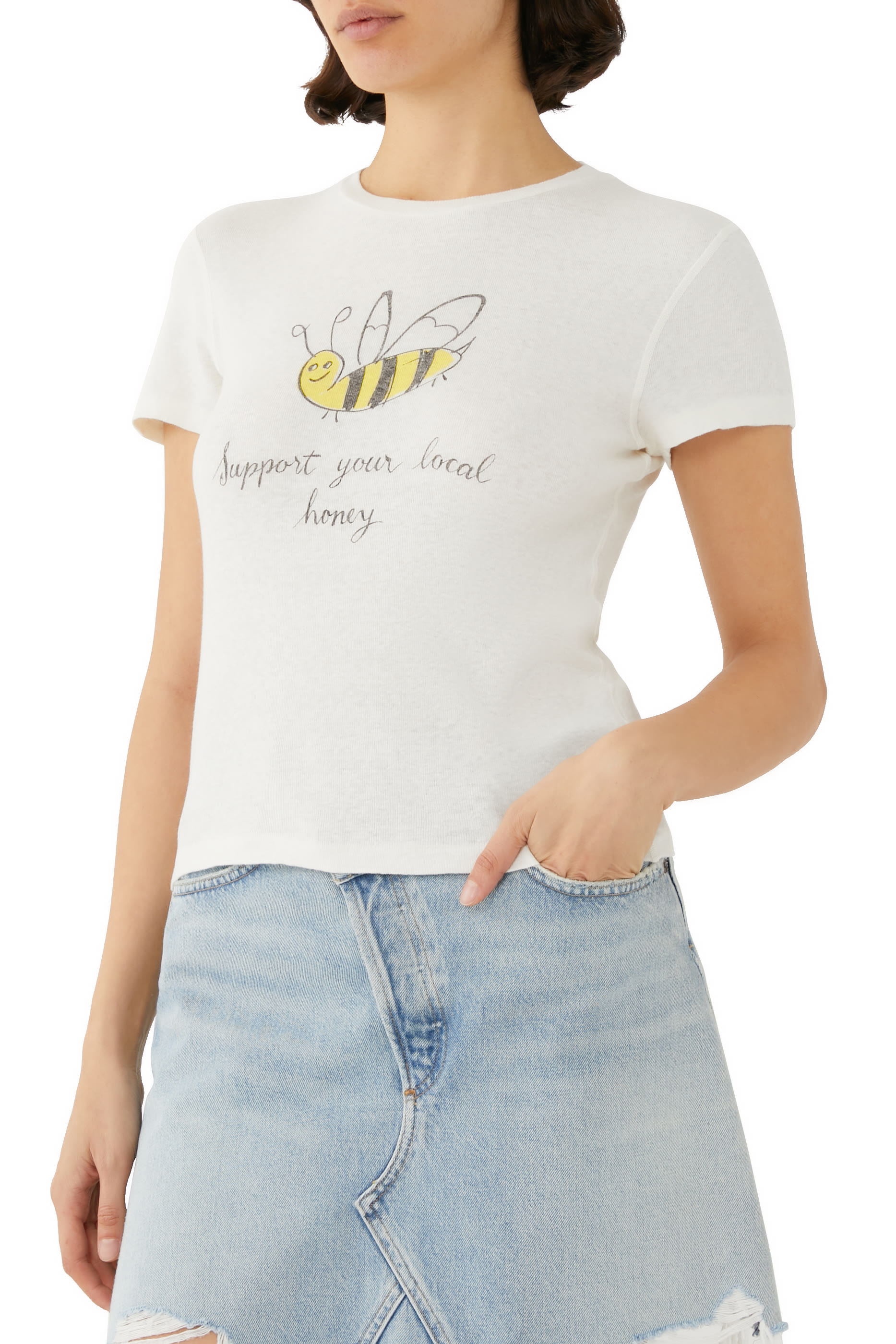 '90s Baby Local Honey Print T-Shirt