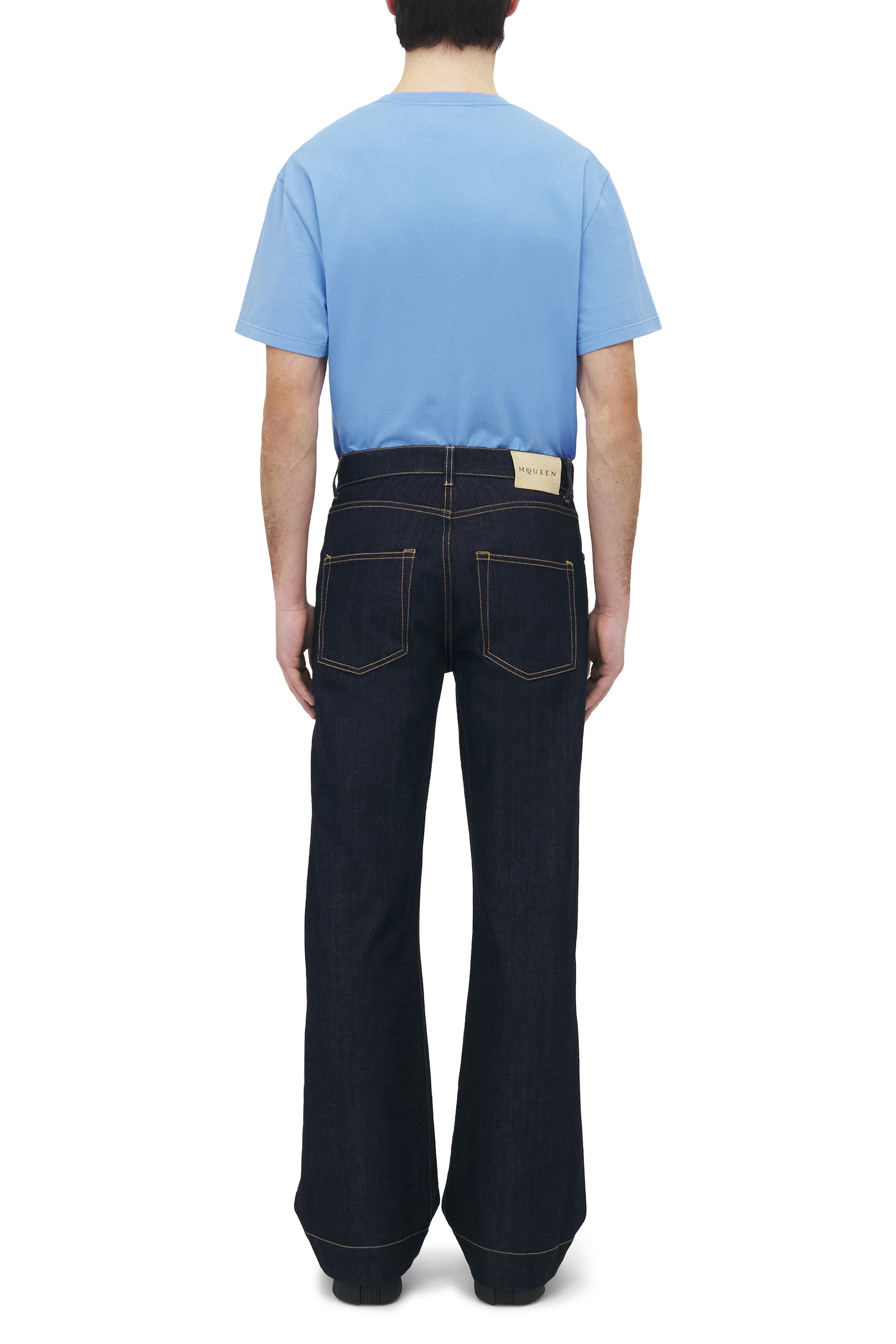 Wide Leg Denim Jeans