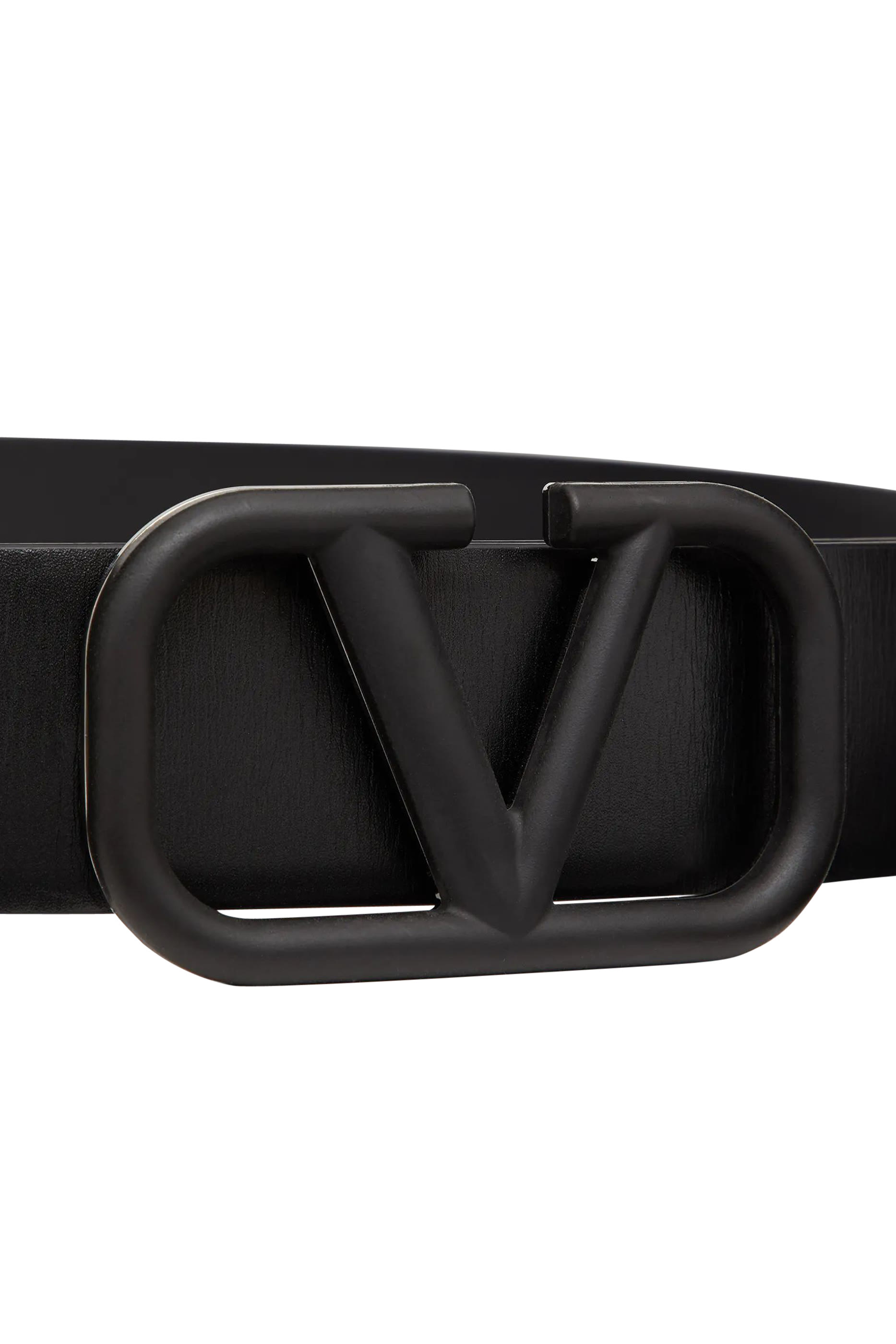 Valentino Garavani VLogo Leather Belt