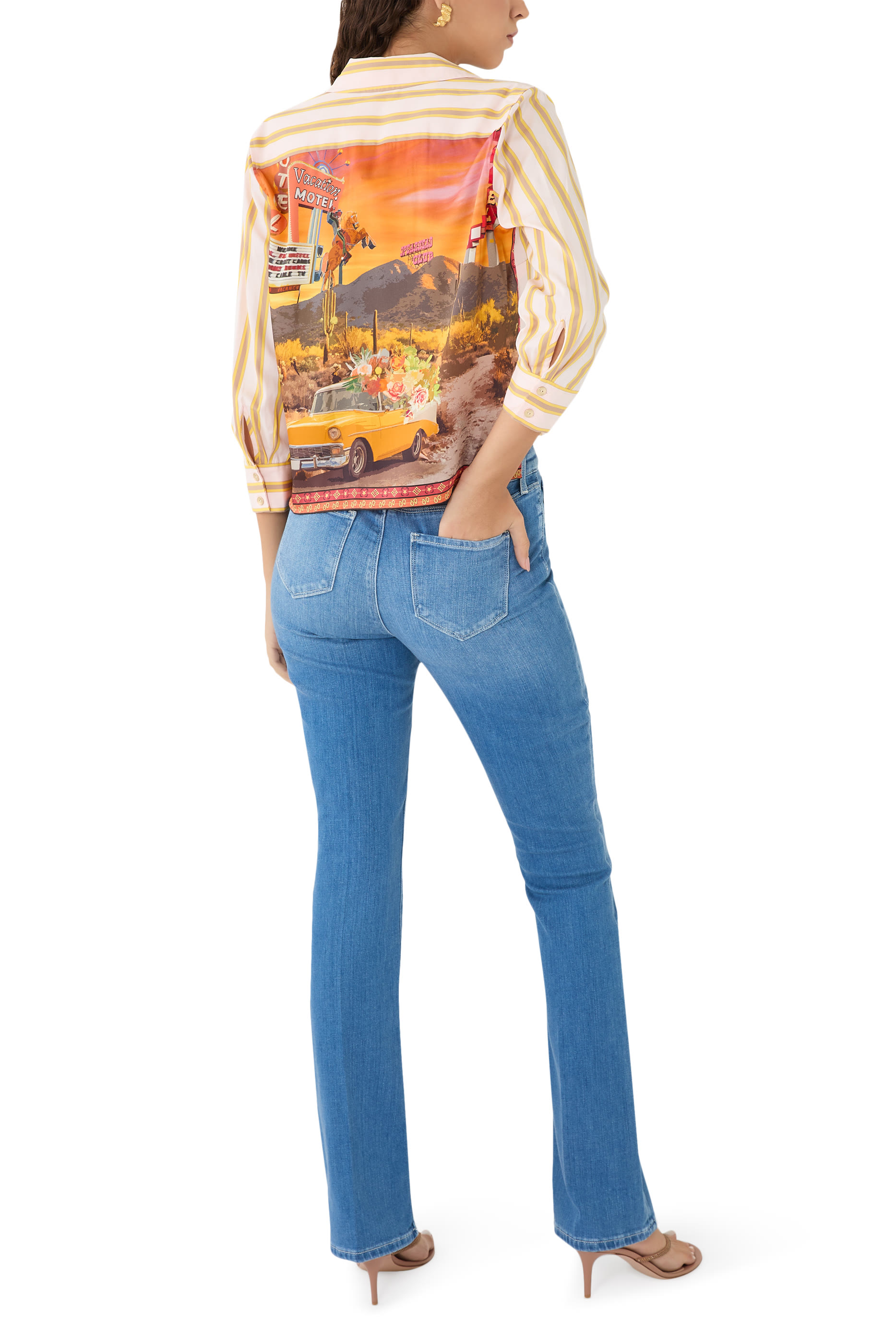 Fawn Desert Print Shirt