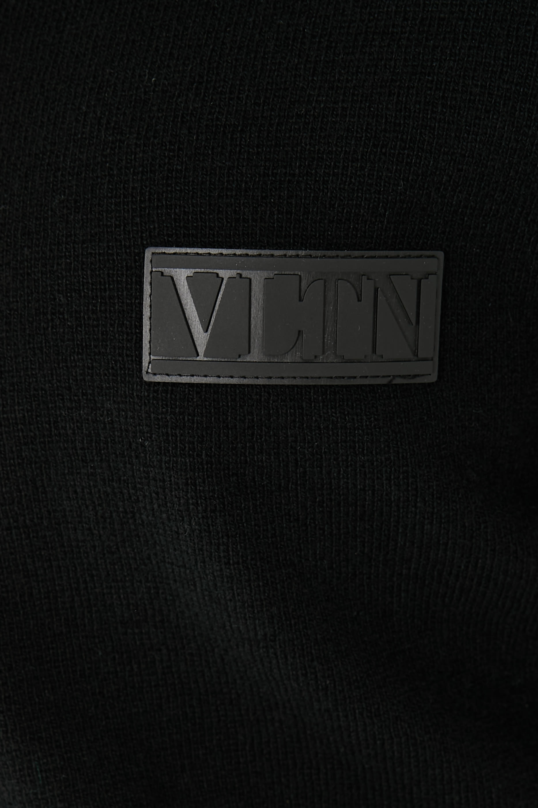 Logo Patch Zip-Up Sweatshirt