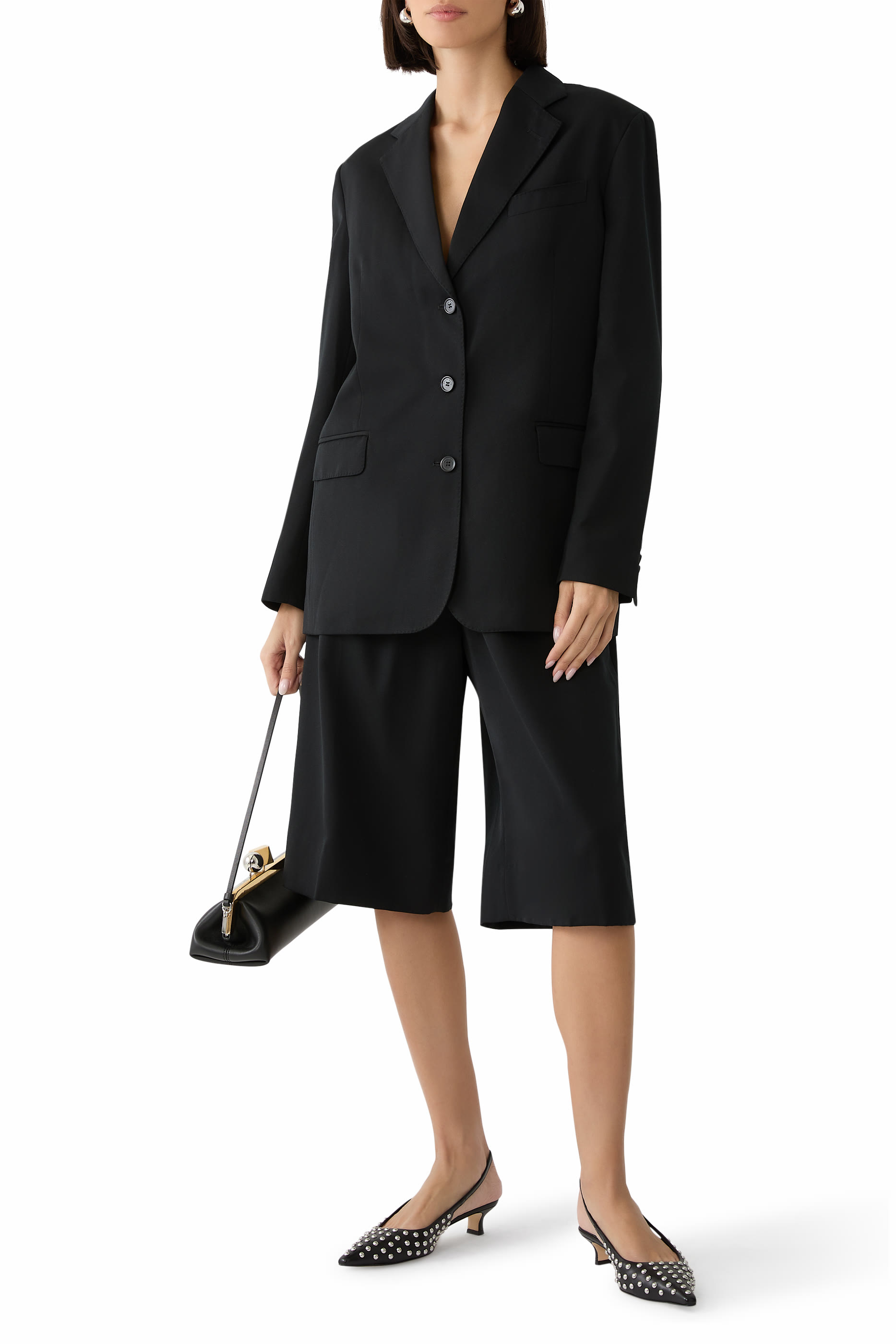 Cut-Out Bow Detail Jacket