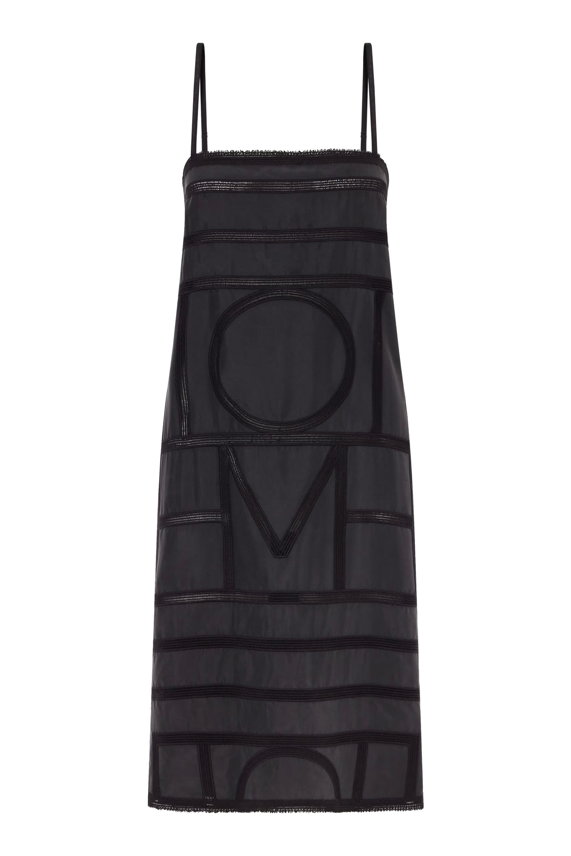 Monogram Silk Dress