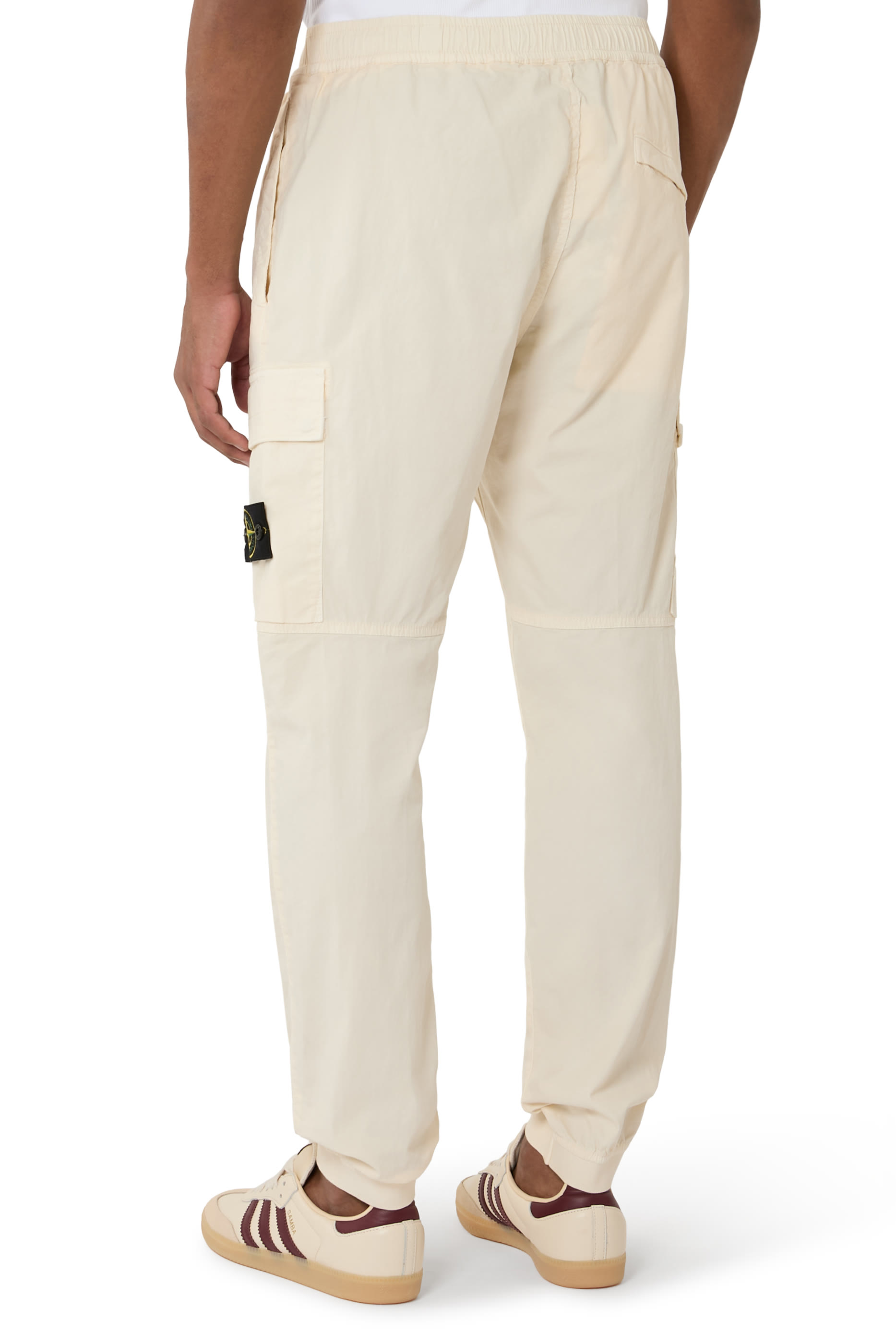 Drawstring Waistband Cargo Pants
