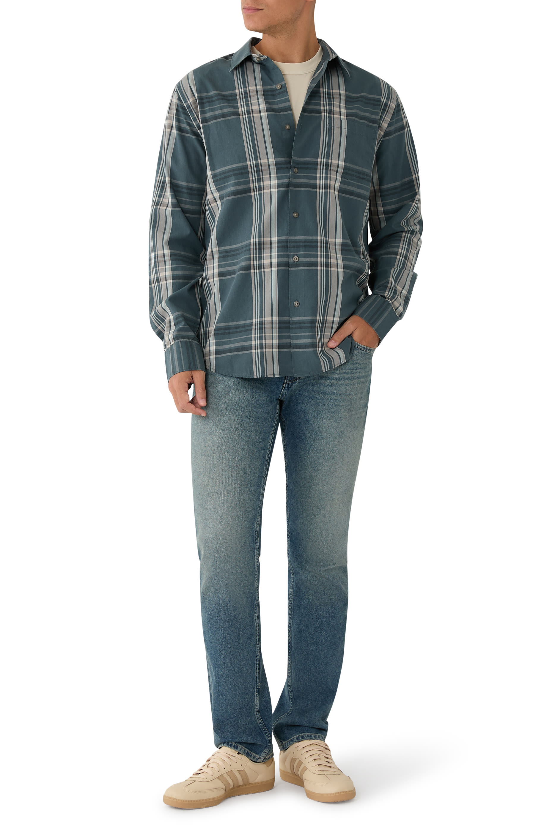 Transcend Federal Slim Straight Jeans