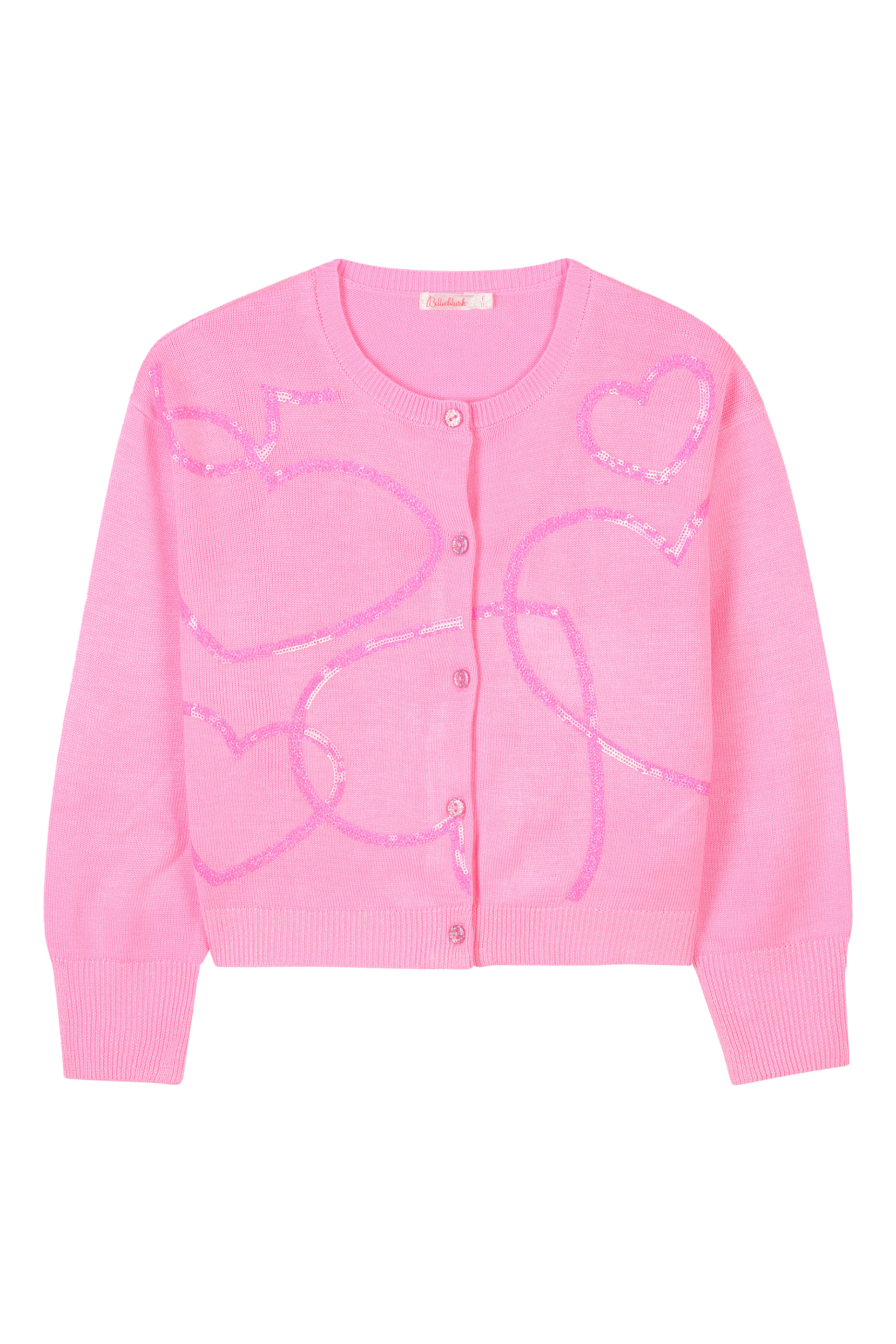 Kids Sequin Tricot Cardigan