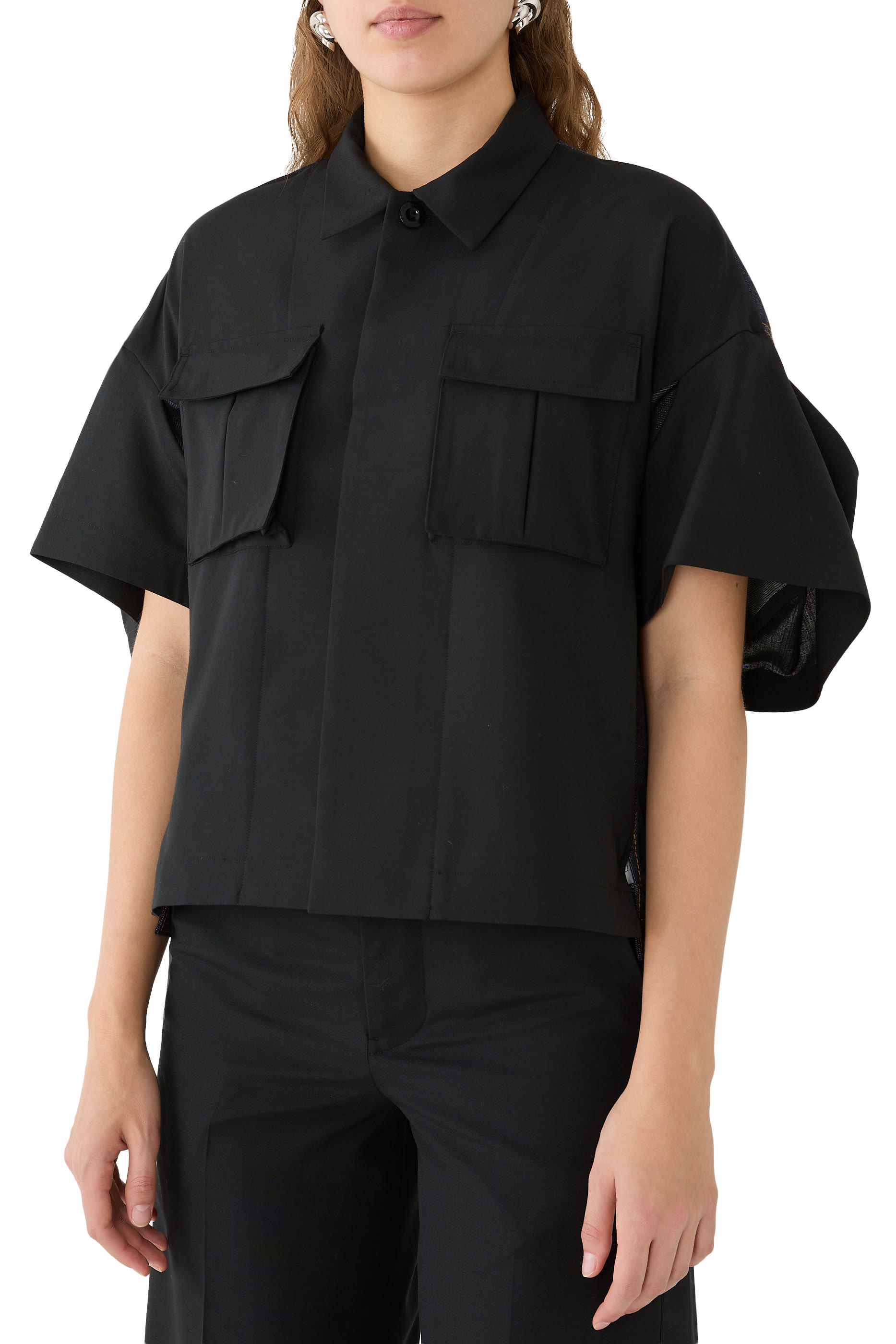 Suiting x Denim Shirt 