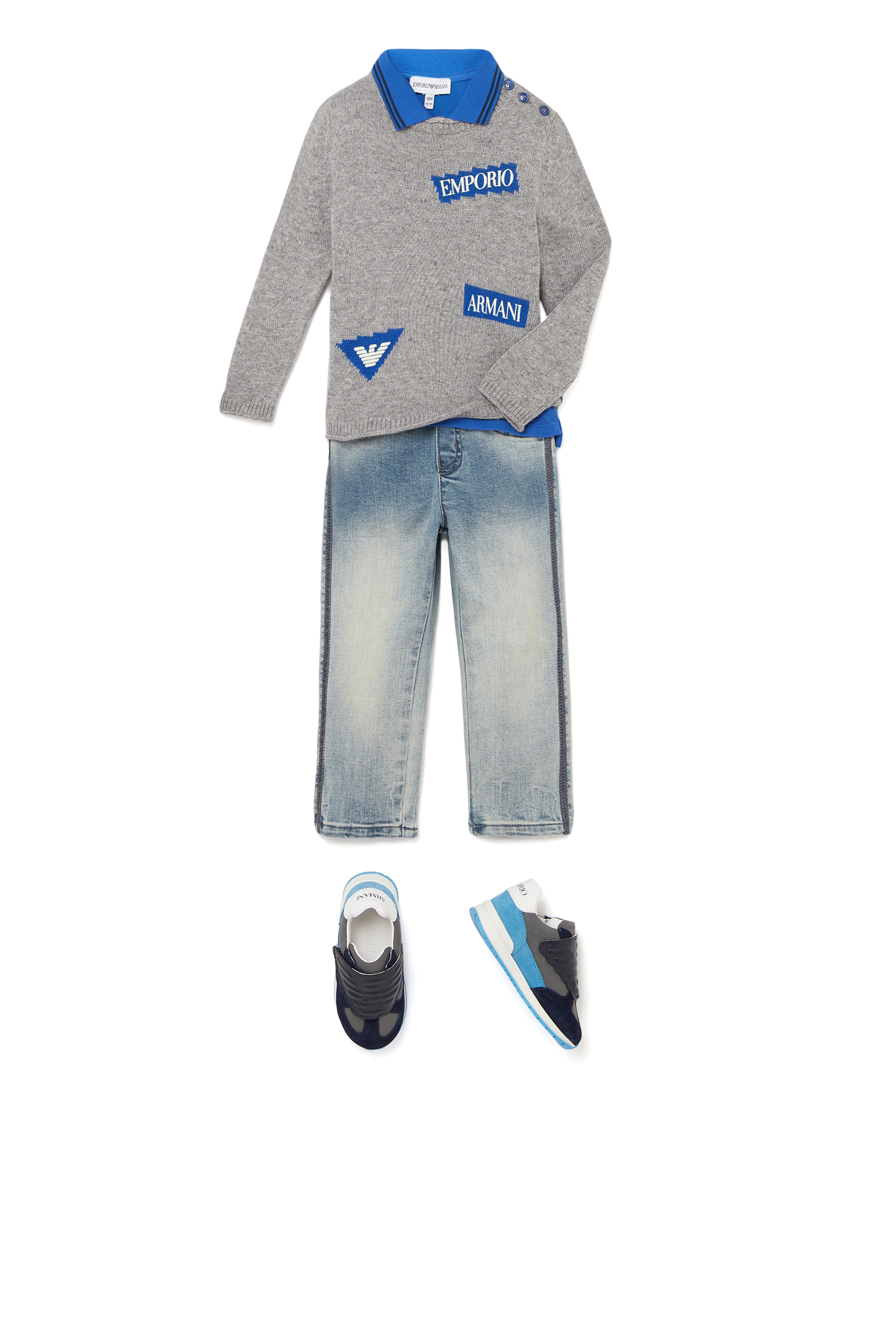 Logo Waist Denim Jeans