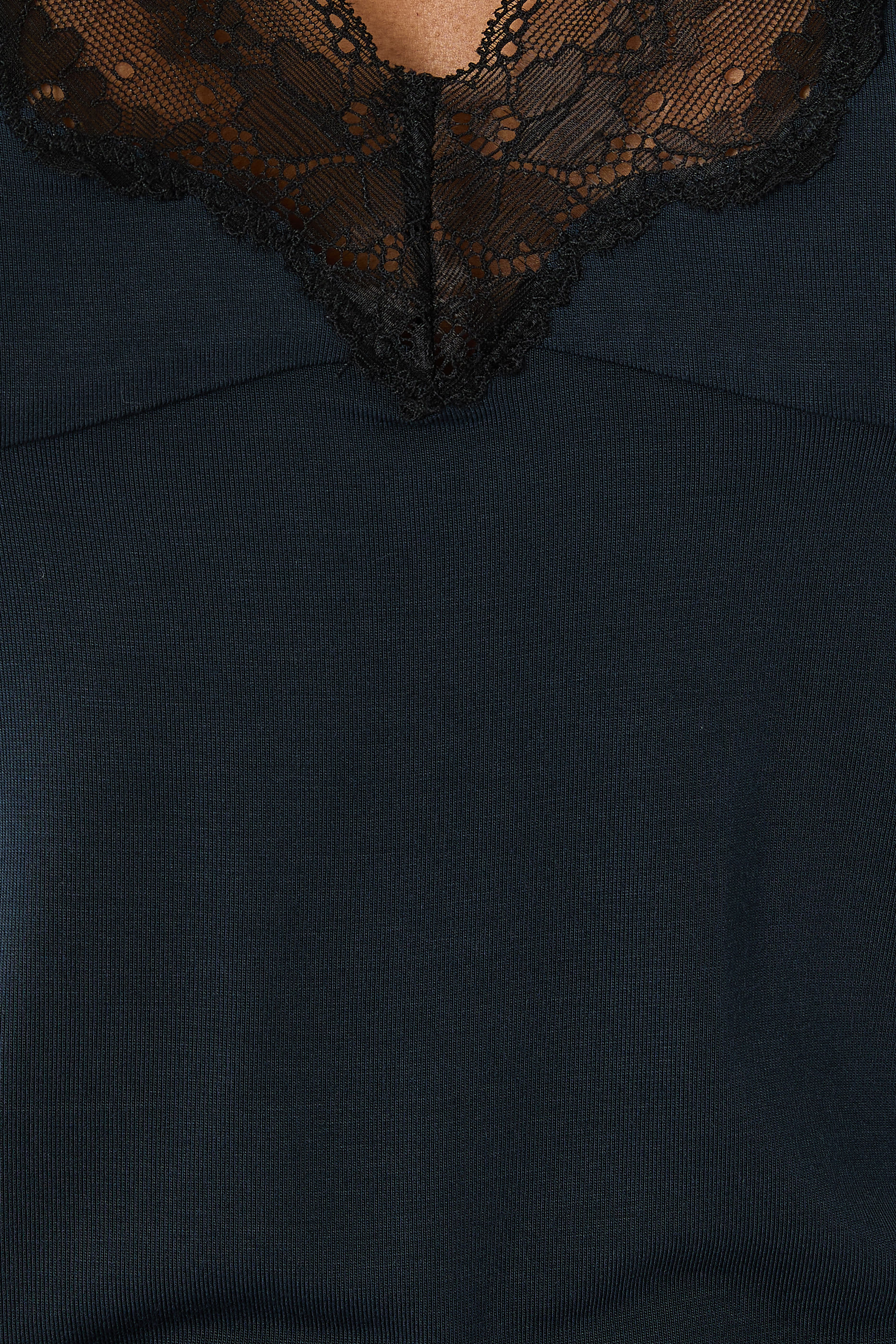  Jersey Lace Detail Cami Pyjama Set