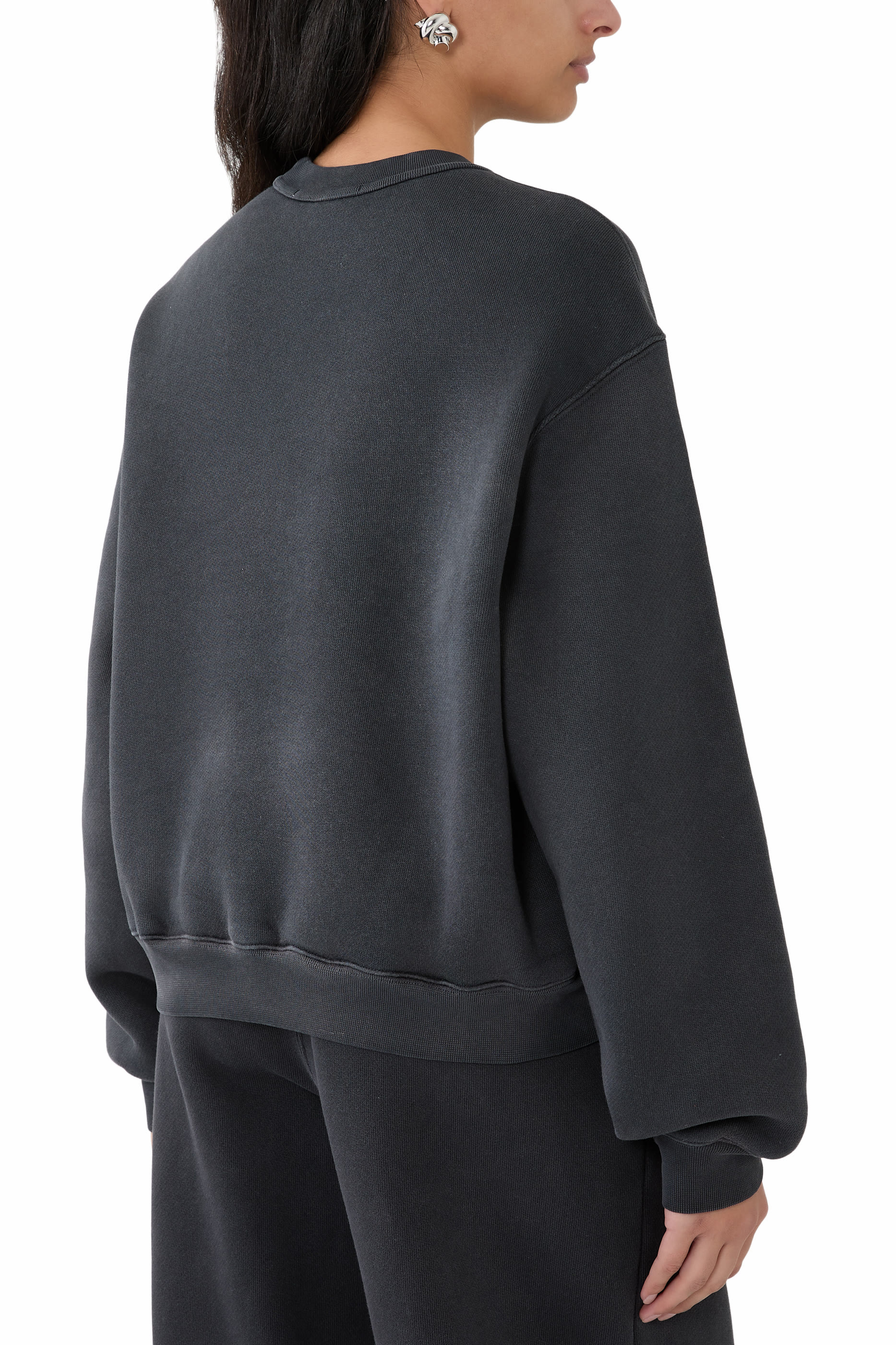 Crystal Hotfix Logo Sweatshirt