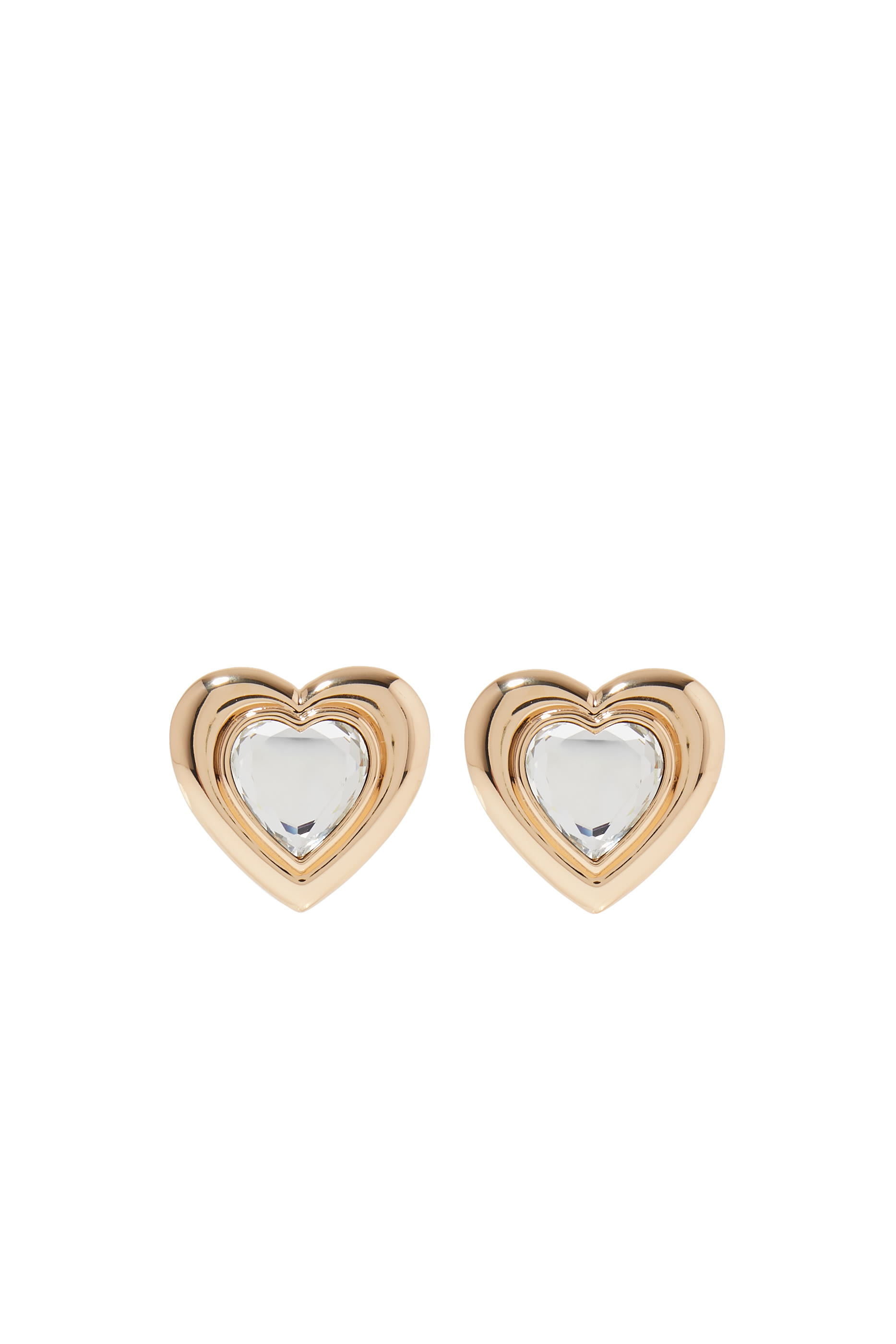 Crystal Heart Earrings