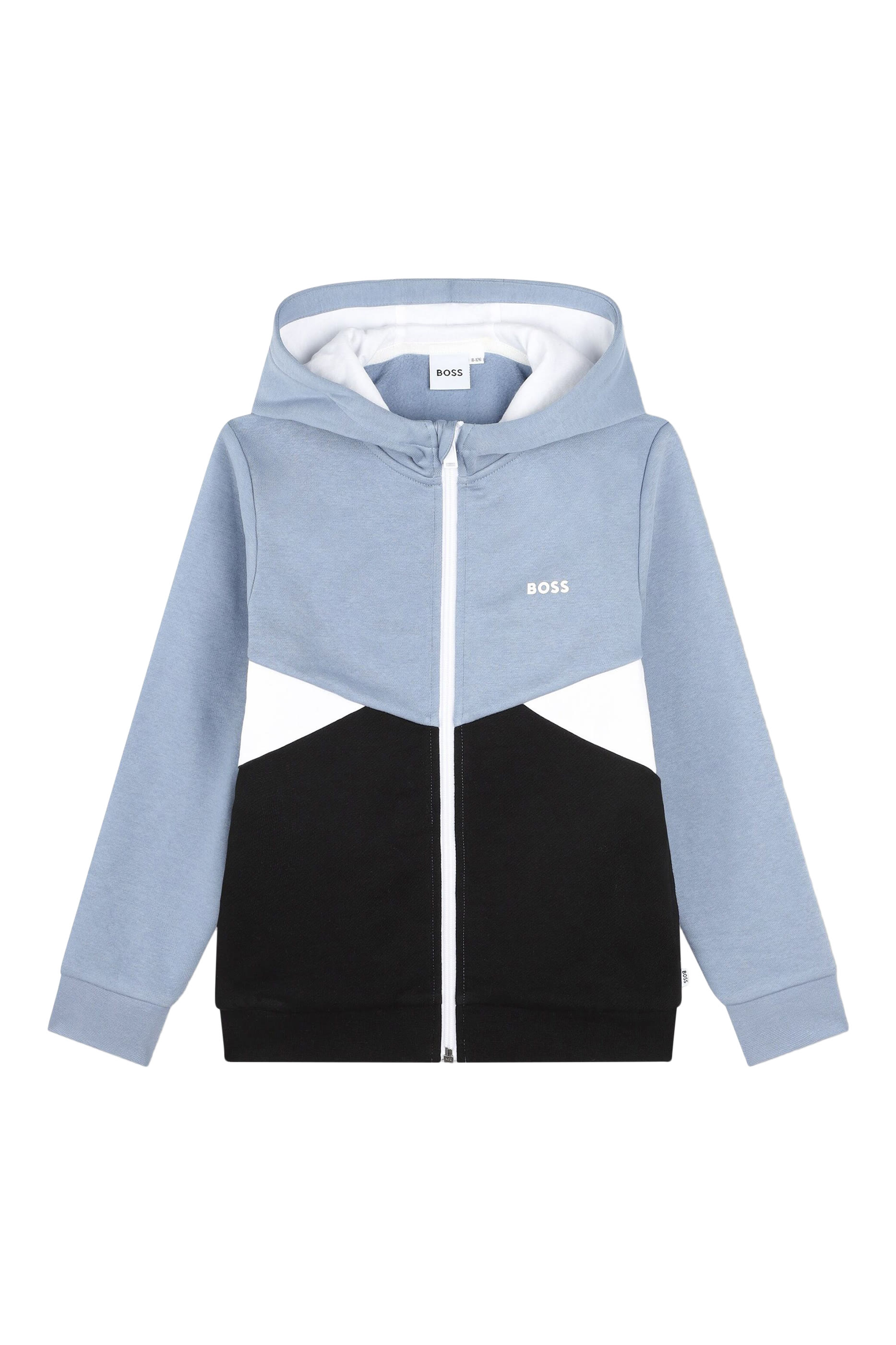 Kids Hooded Zip-Up Cardigan