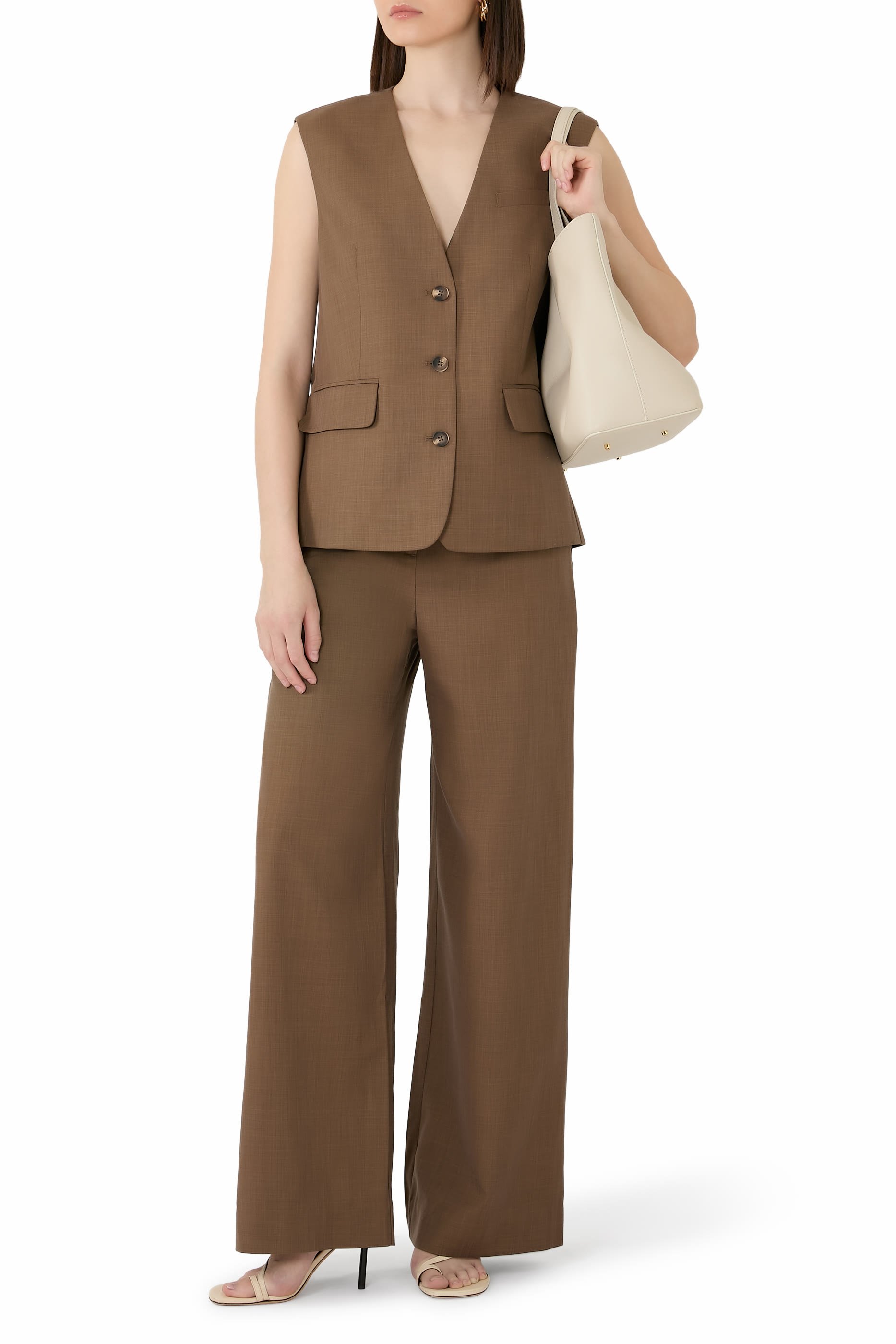 Asher Sleeveless Blazer