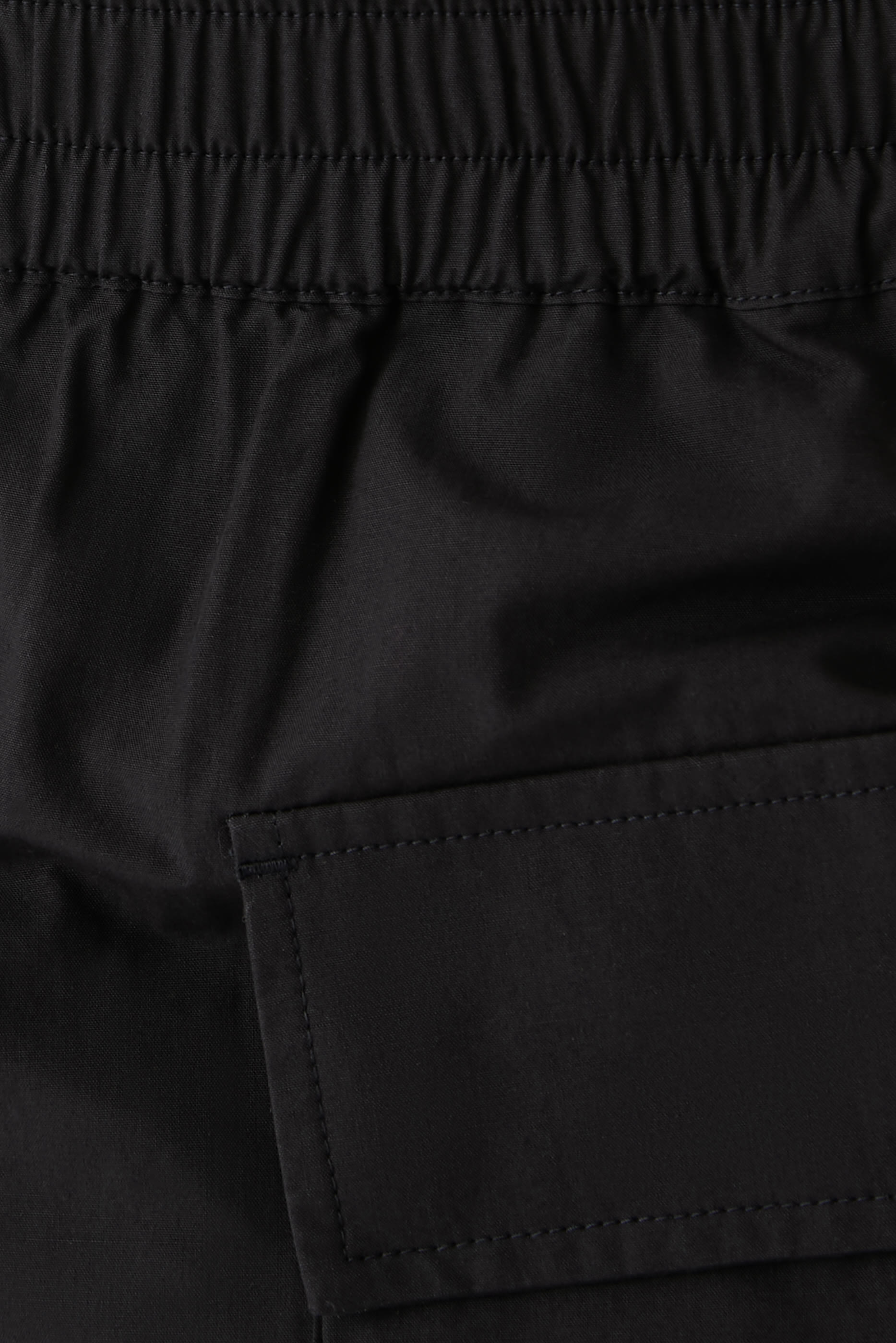 Oversized Pockets Cotton Cargo Shorts