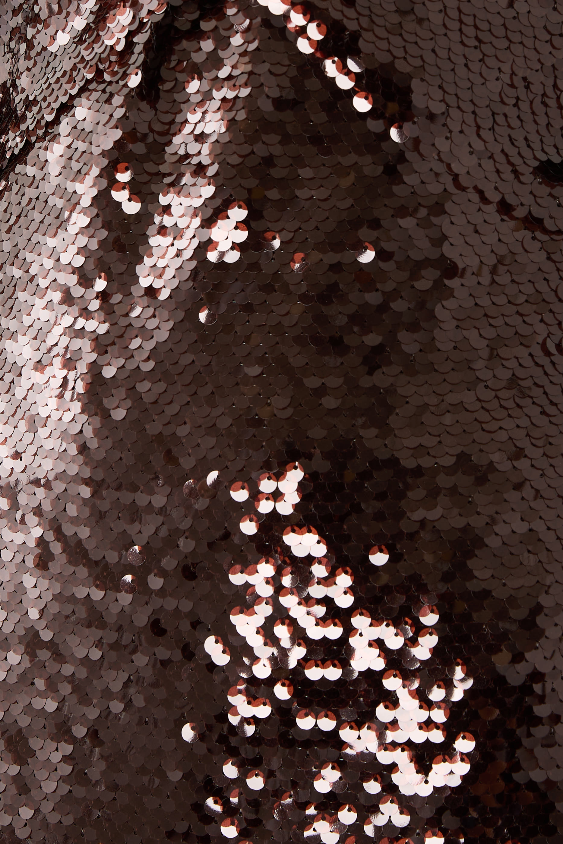 Sequin Off Shoulder Maxi Dress