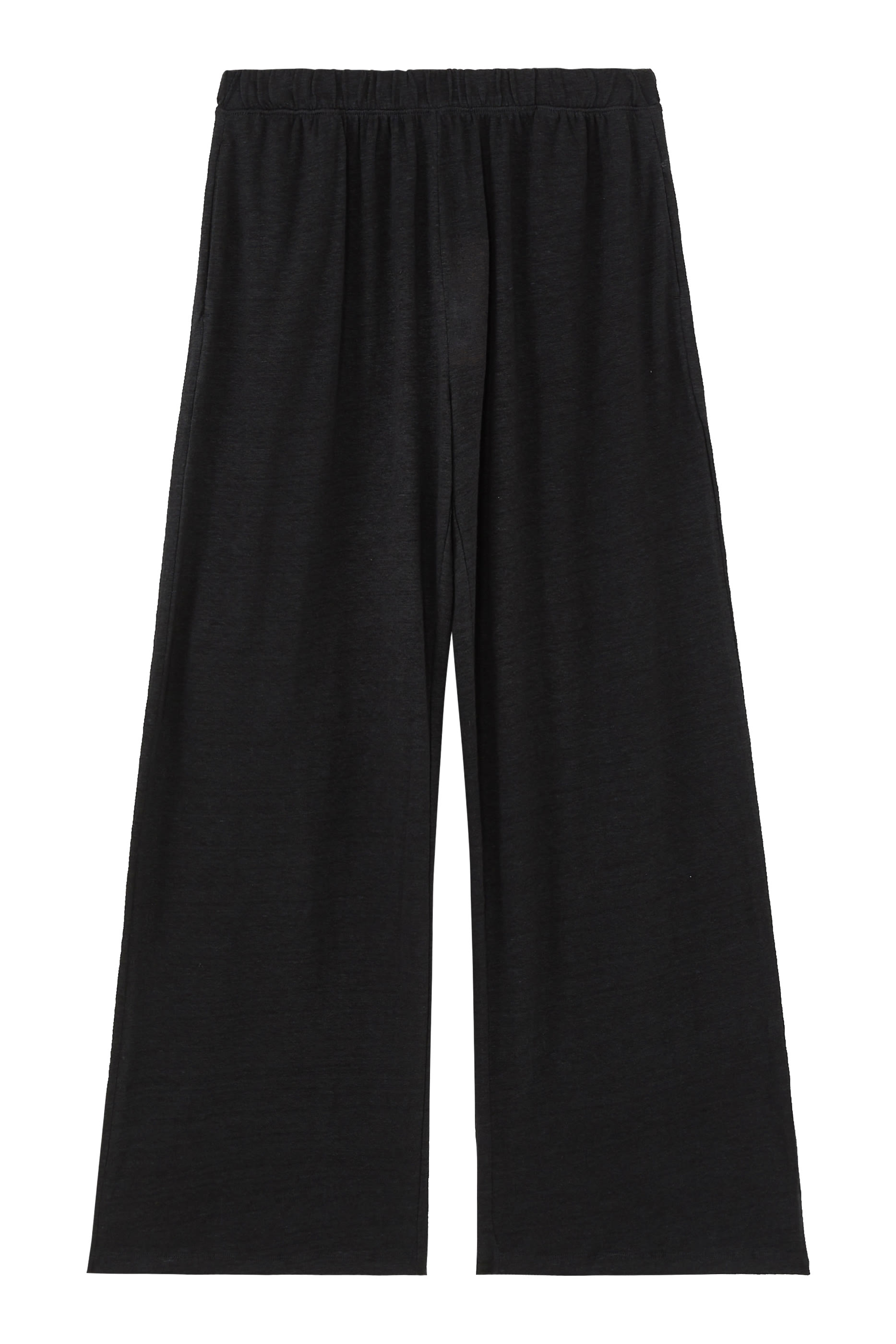 High Waisted Organic Linen Knit Pants