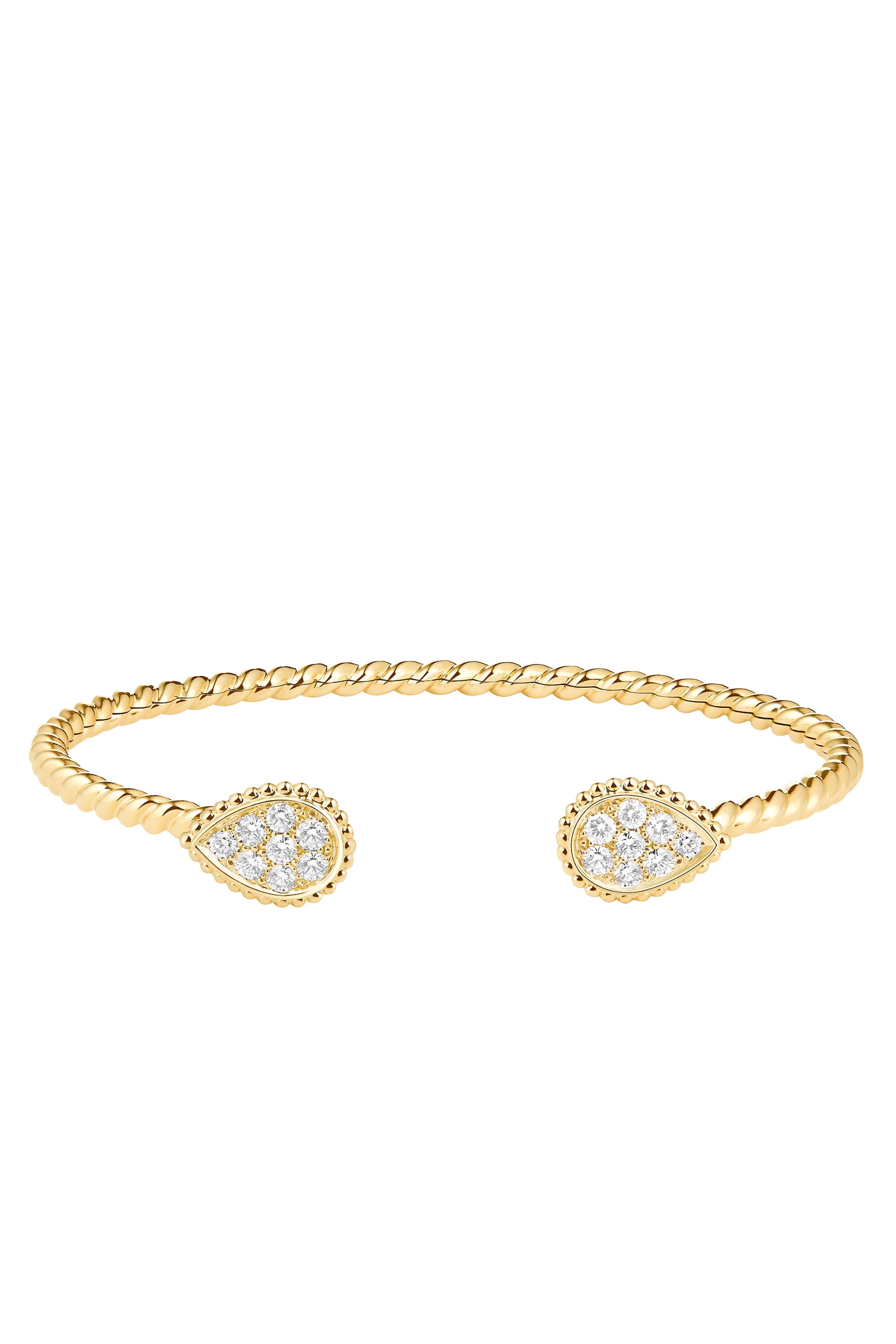 Serpent Boh&egrave;me Bracelet, 18K Yellow Gold & Diamonds