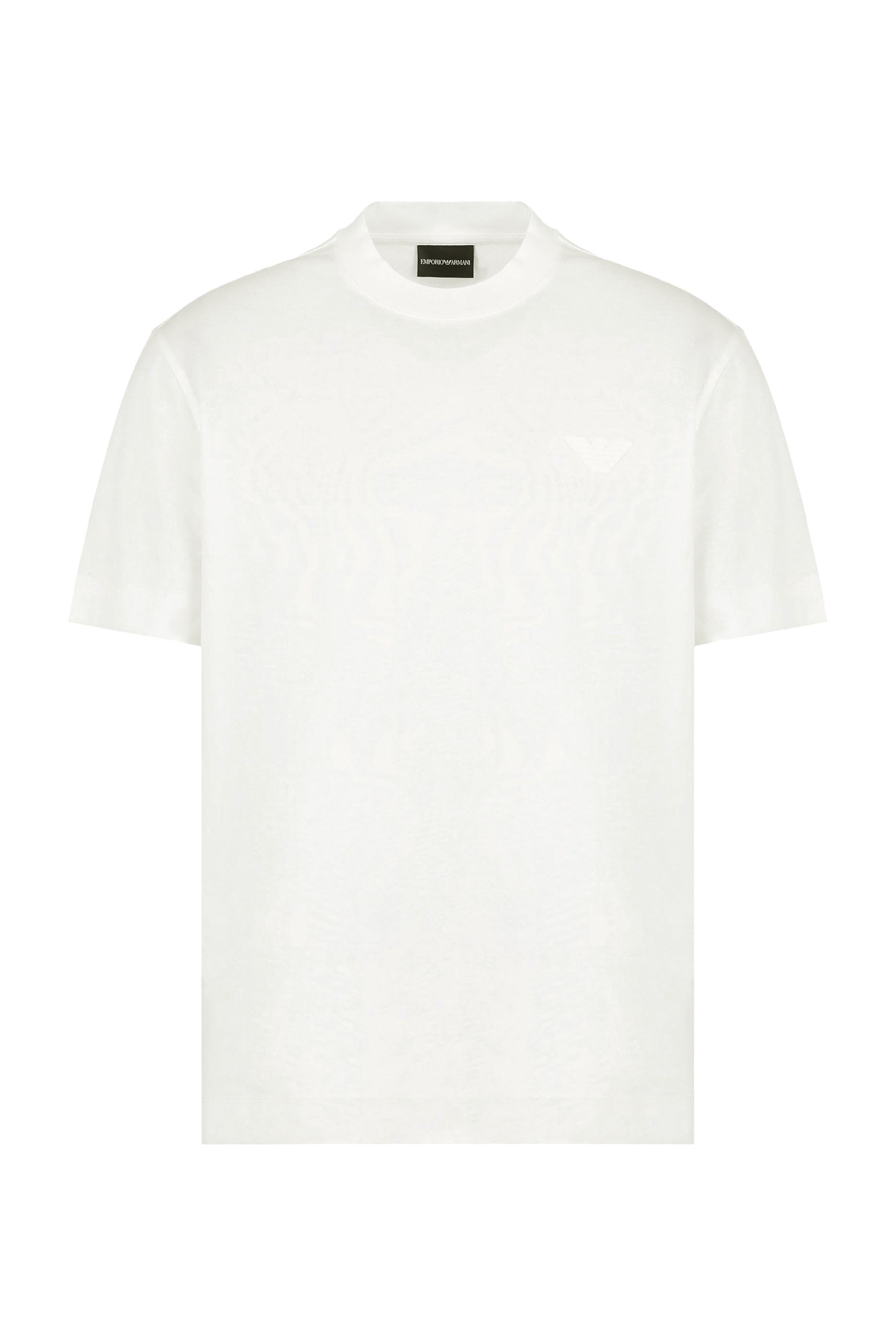 Jersey T-shirt with Flocked Logo