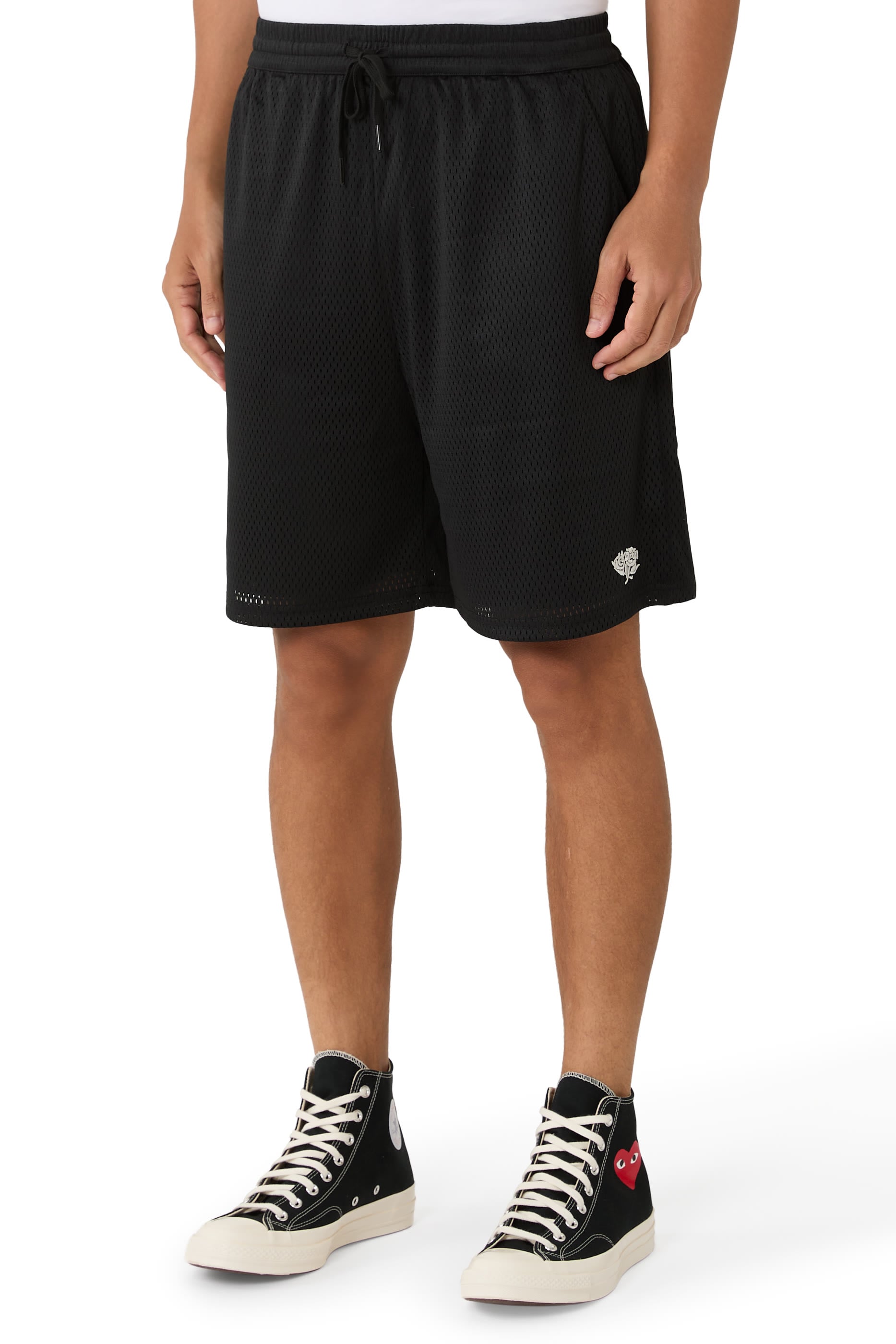 Logo Mesh Shorts