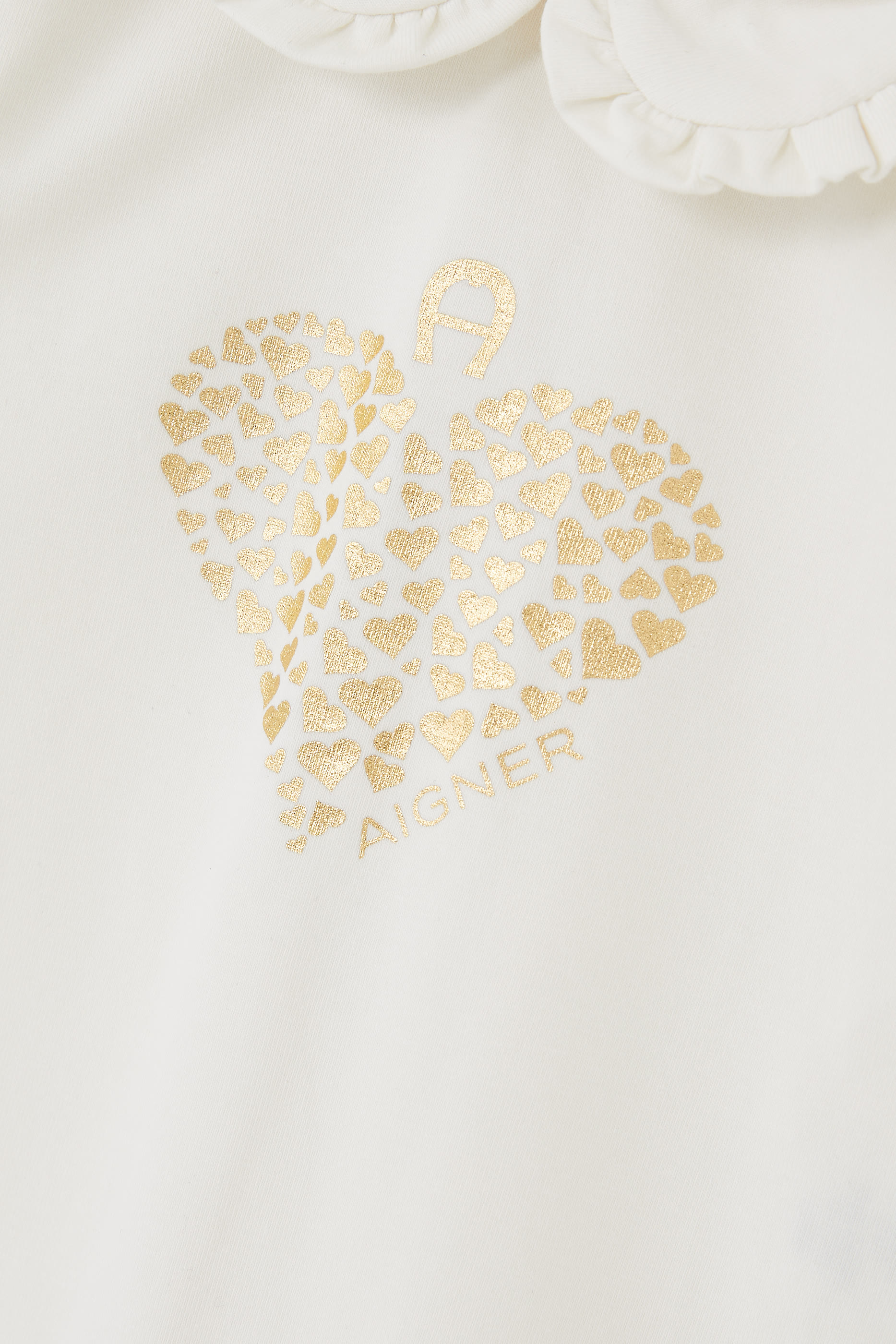 Logo Cotton Sleepsuit, Bib & Cap Set